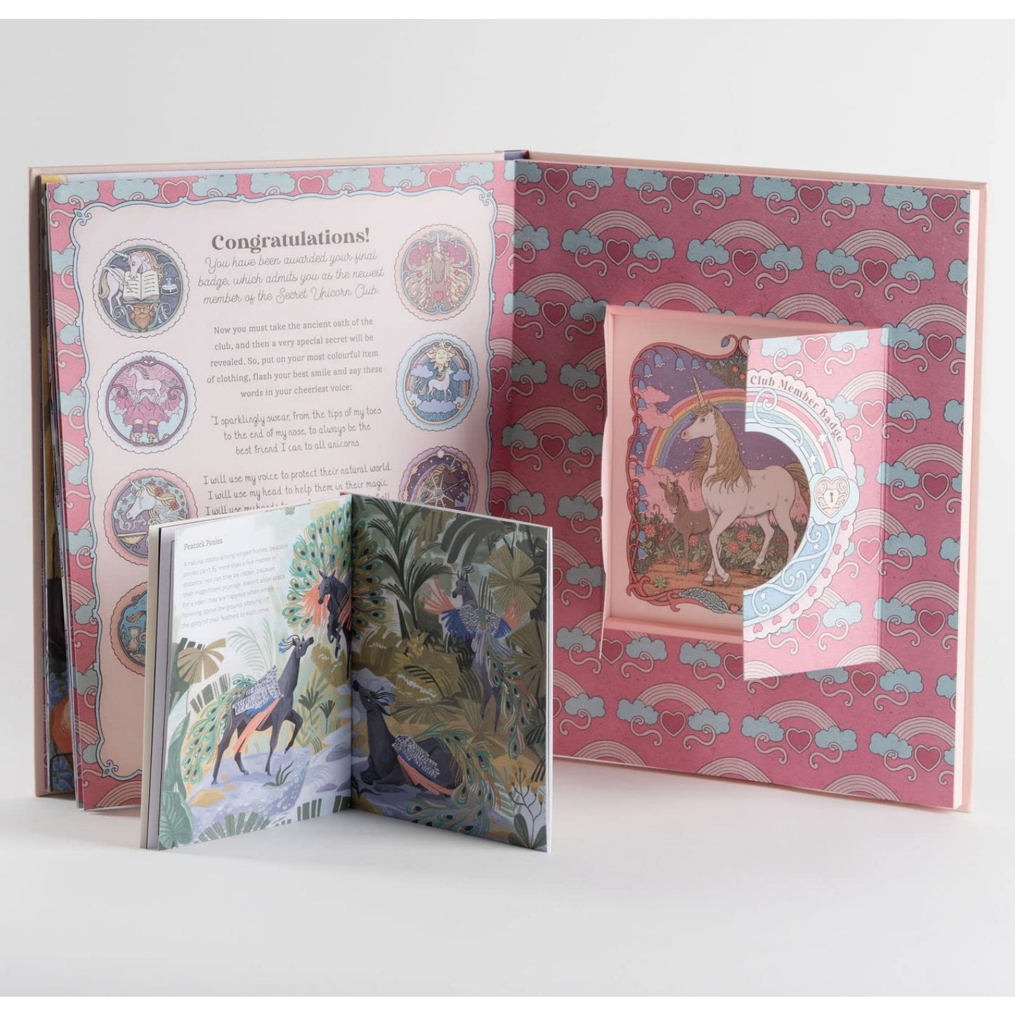 The Secret Unicorn Club - Discover the Hidden Book within a Book! | Hardcover | Children's Books