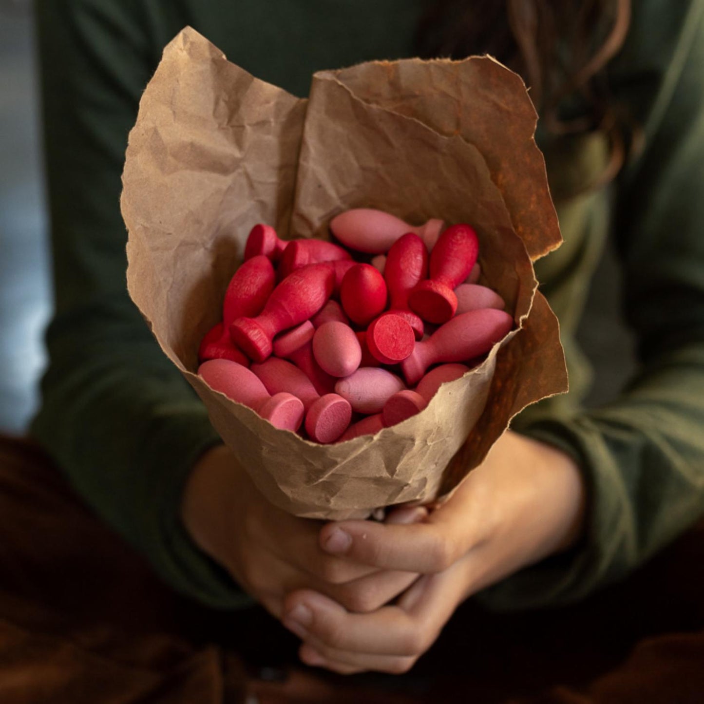 Mandala Flower Petals | 36 Pieces | Wooden Toys for Kids | Open-Ended Play