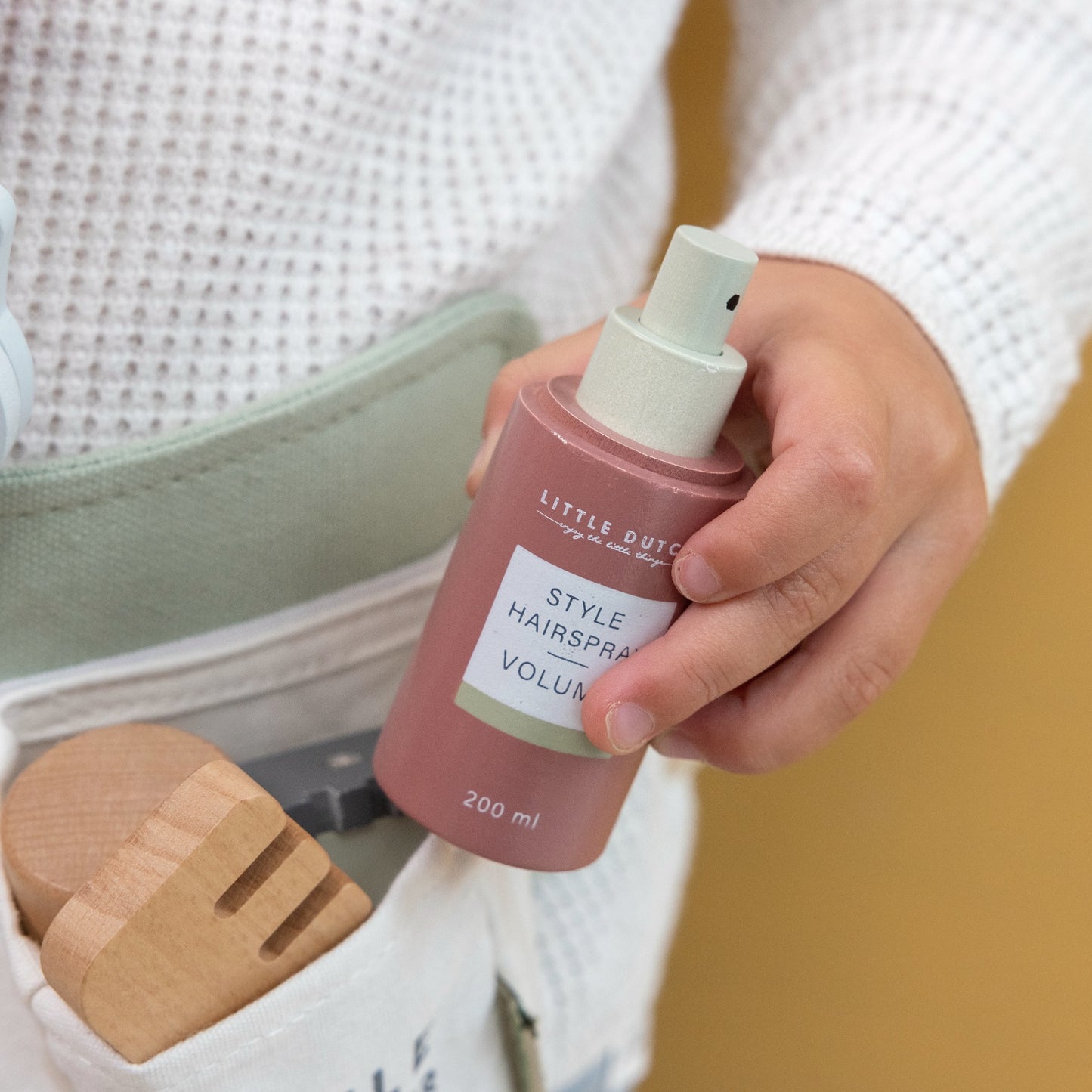 Little Dutch Hairdresser Set | Wooden Pretend Play Toy For Kids | BeoVERDE Ireland