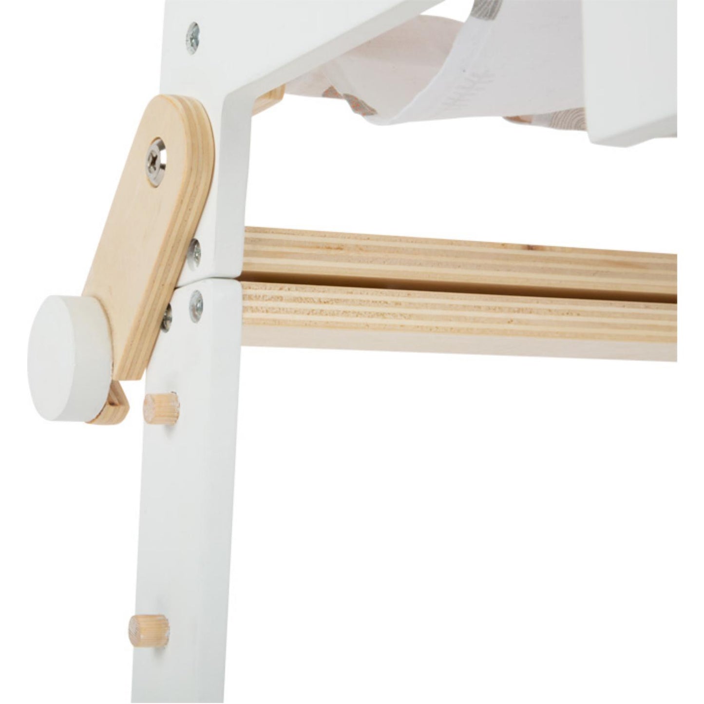 Doll 2-in-1 High Chair | Wooden Pretend Play Toy for Kids