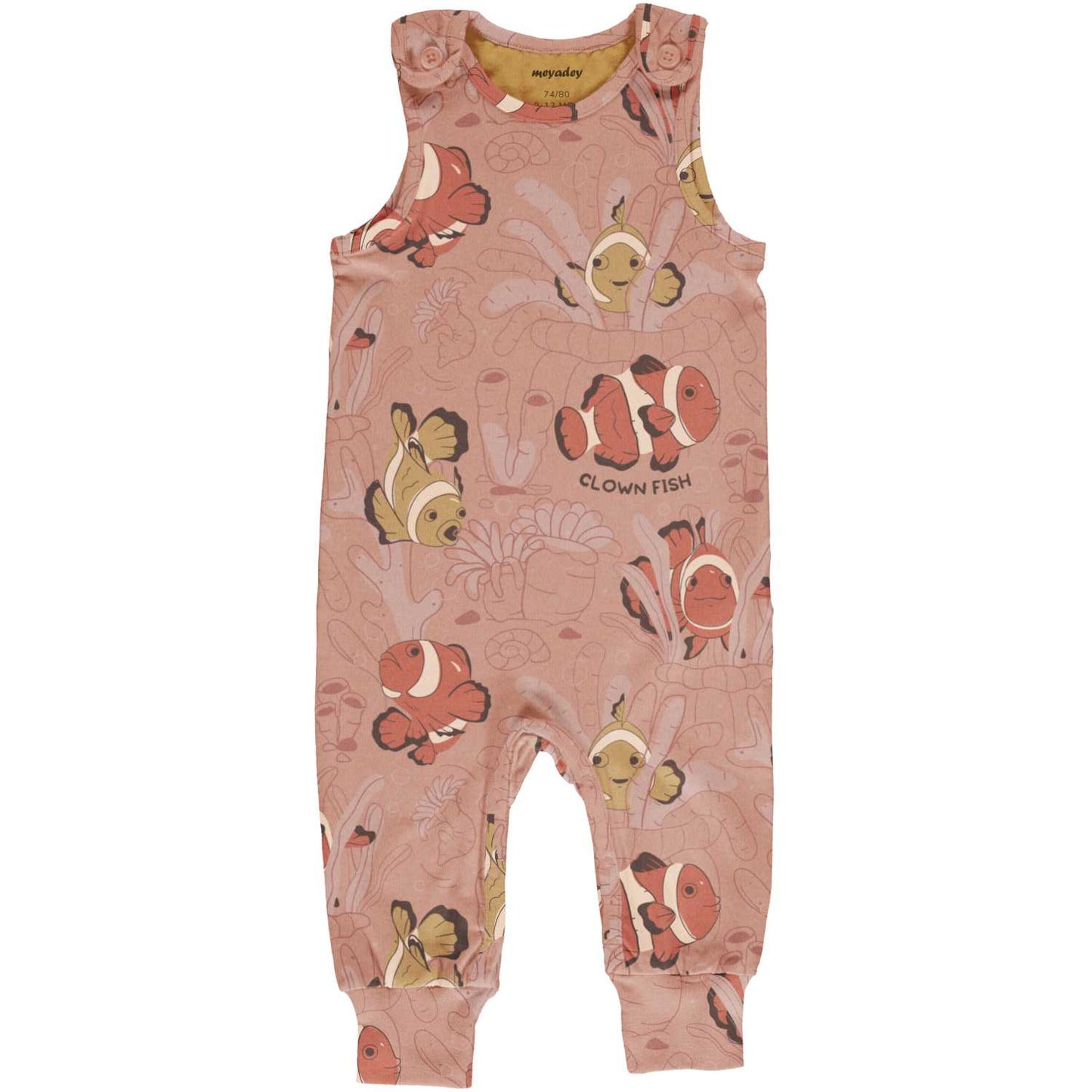 Clown Fish Glory | Baby & Toddler Playsuit | GOTS Organic Cotton