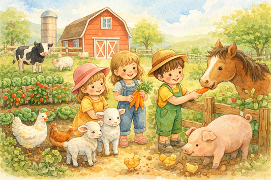 Childrens Farm Books for Young Readers