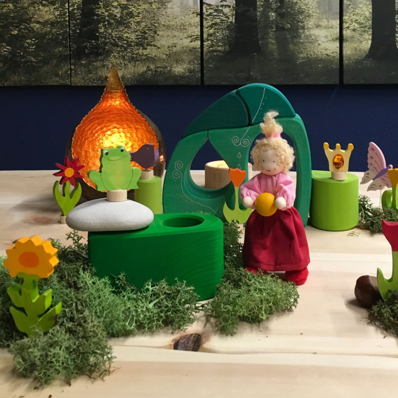 Fairy Tale Village | Wooden Toys for Kids | Open-Ended Play