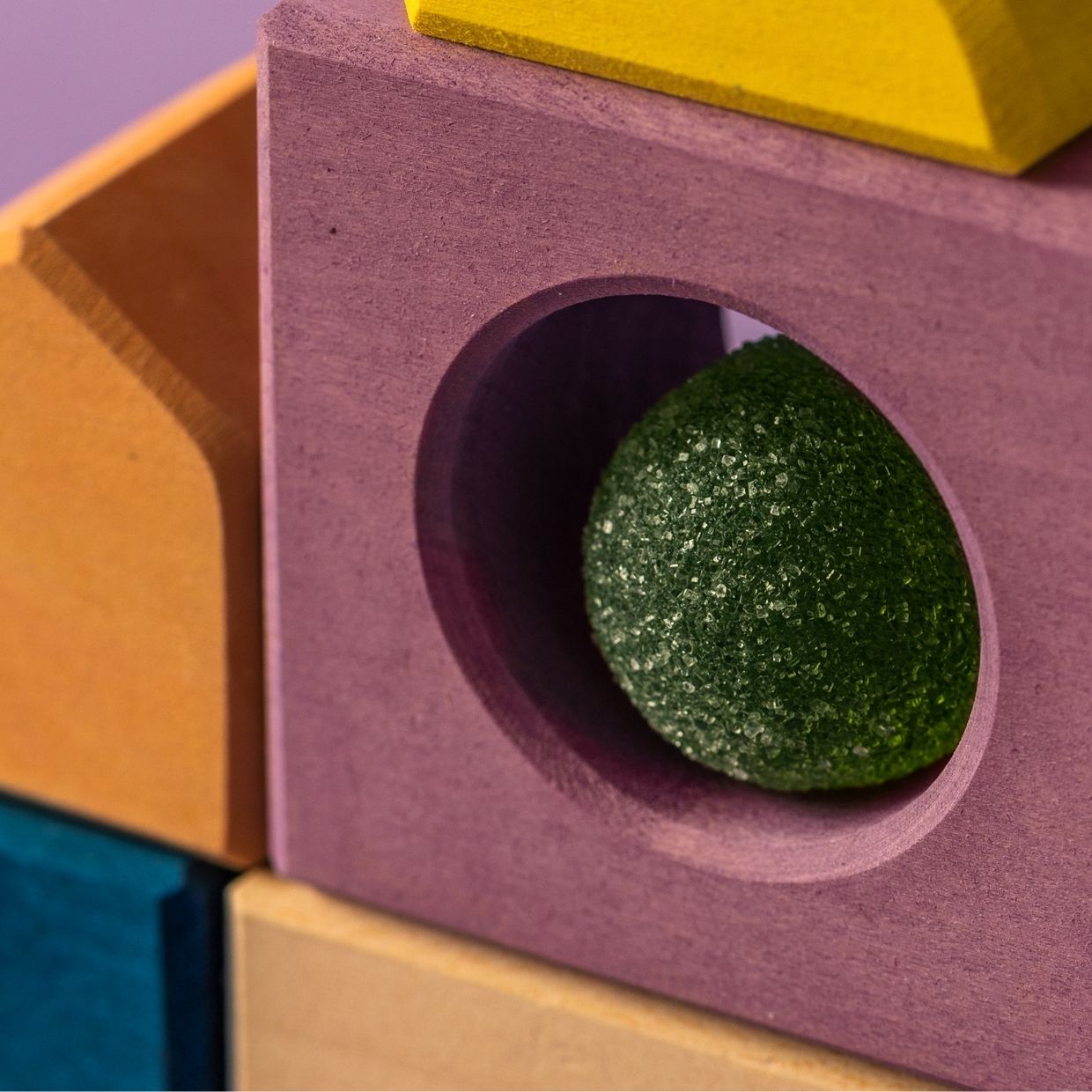 Building Set Panorama | Tiny Art Collection | Wooden Building Toy Set