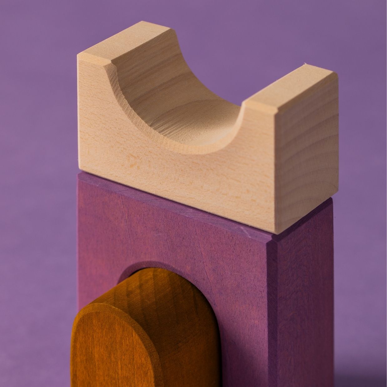 Building Set Panorama | Tiny Art Collection | Wooden Building Toy Set