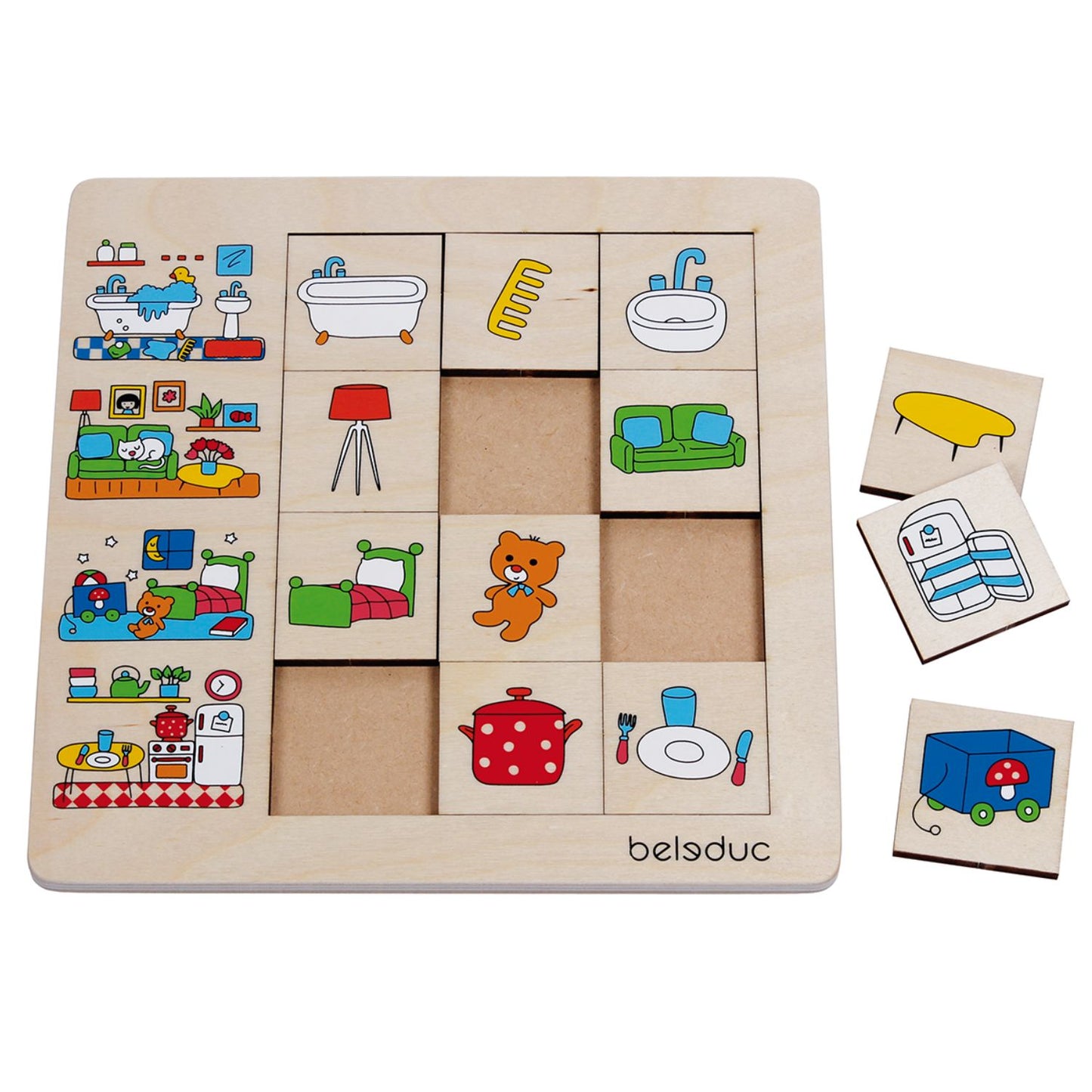 Our Home - Wooden Sorting Set | Wooden Educational Toy