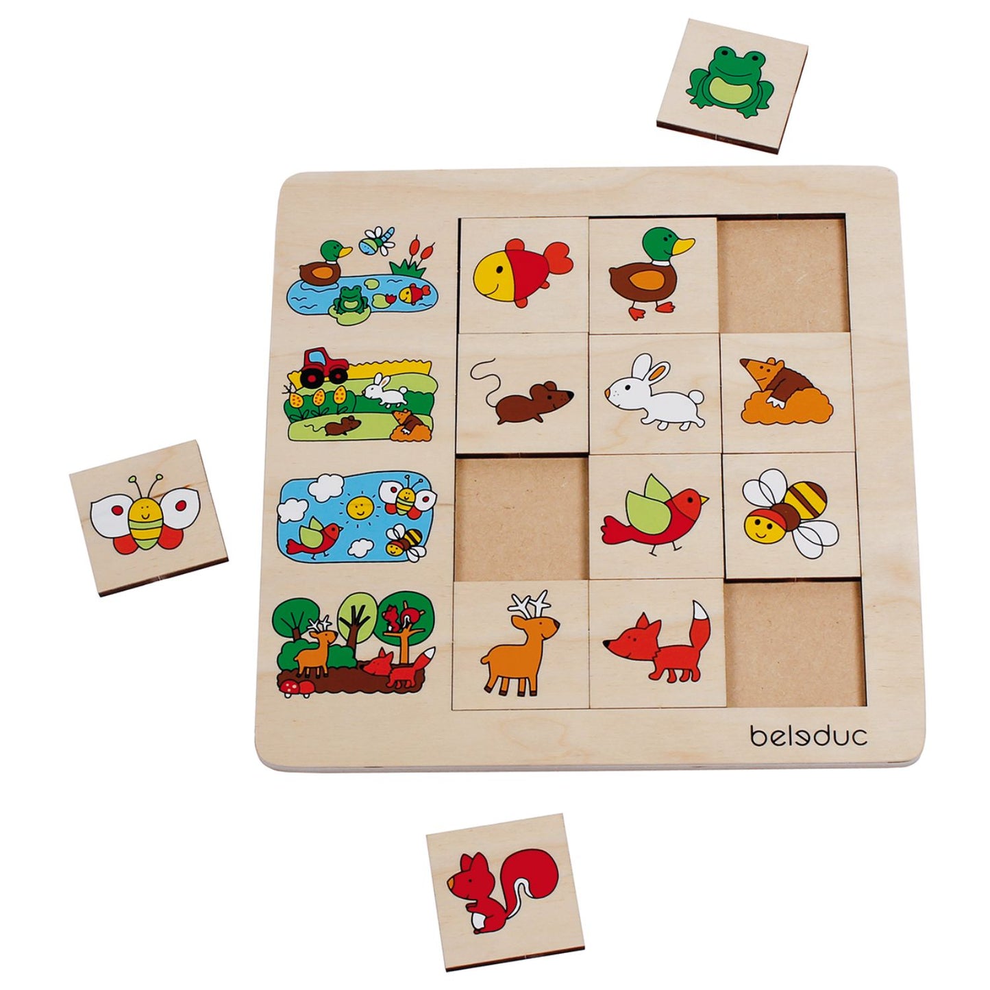 Environments - Wooden Sorting Set | Wooden Educational Toy