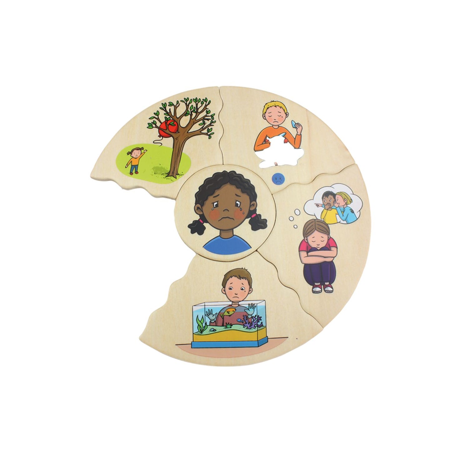 Emotions - Wooden Puzzle Set | Wooden Educational Toy