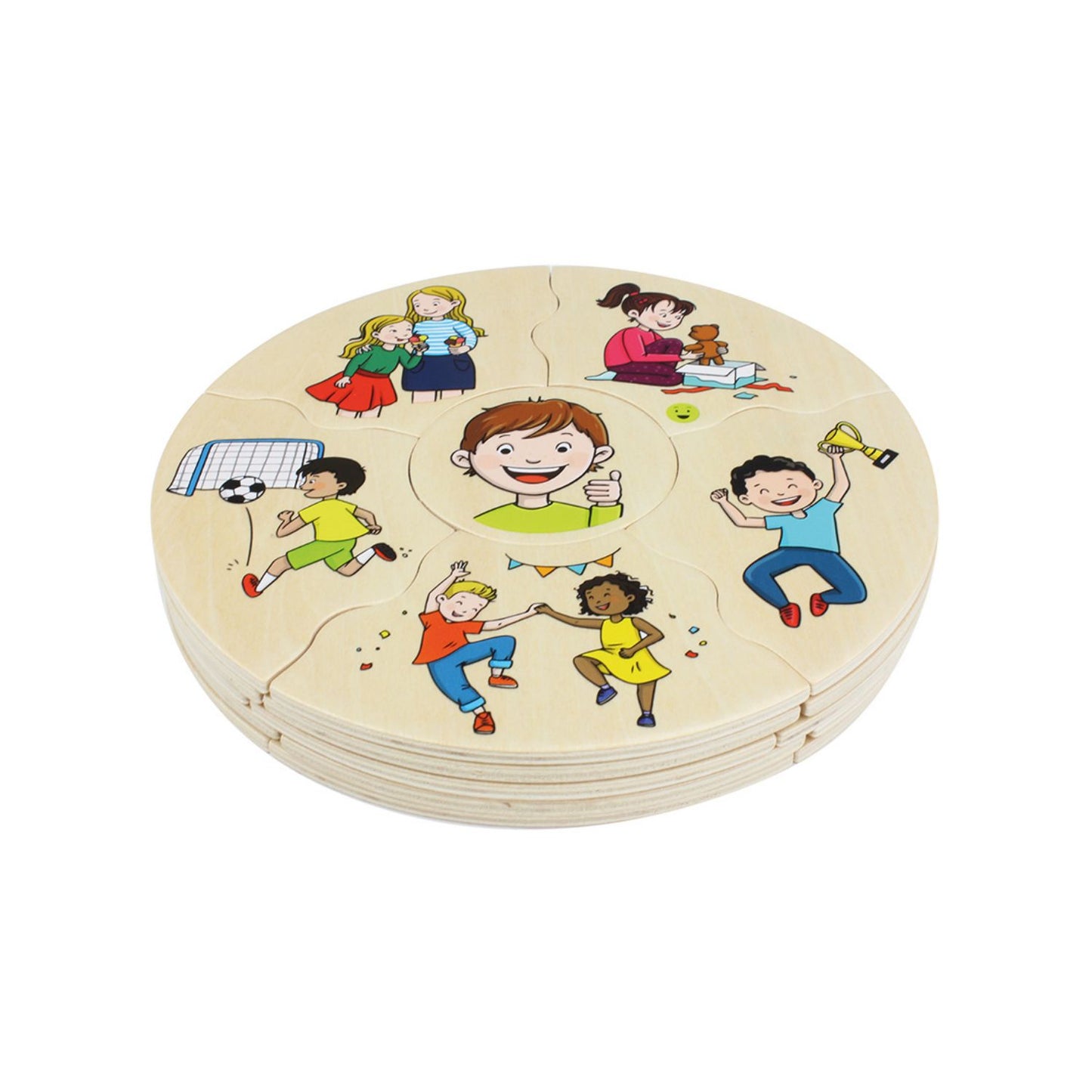 Emotions - Wooden Puzzle Set | Wooden Educational Toy