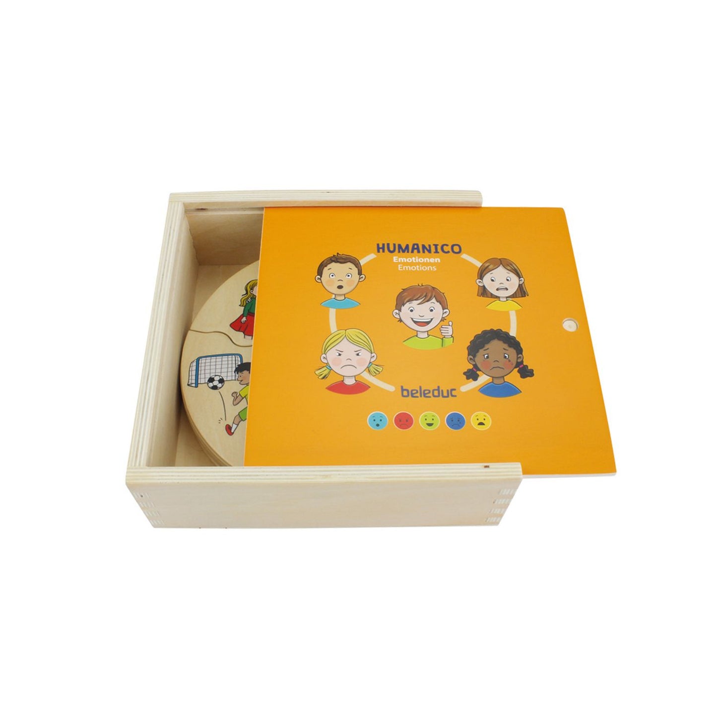 Emotions - Wooden Puzzle Set | Wooden Educational Toy