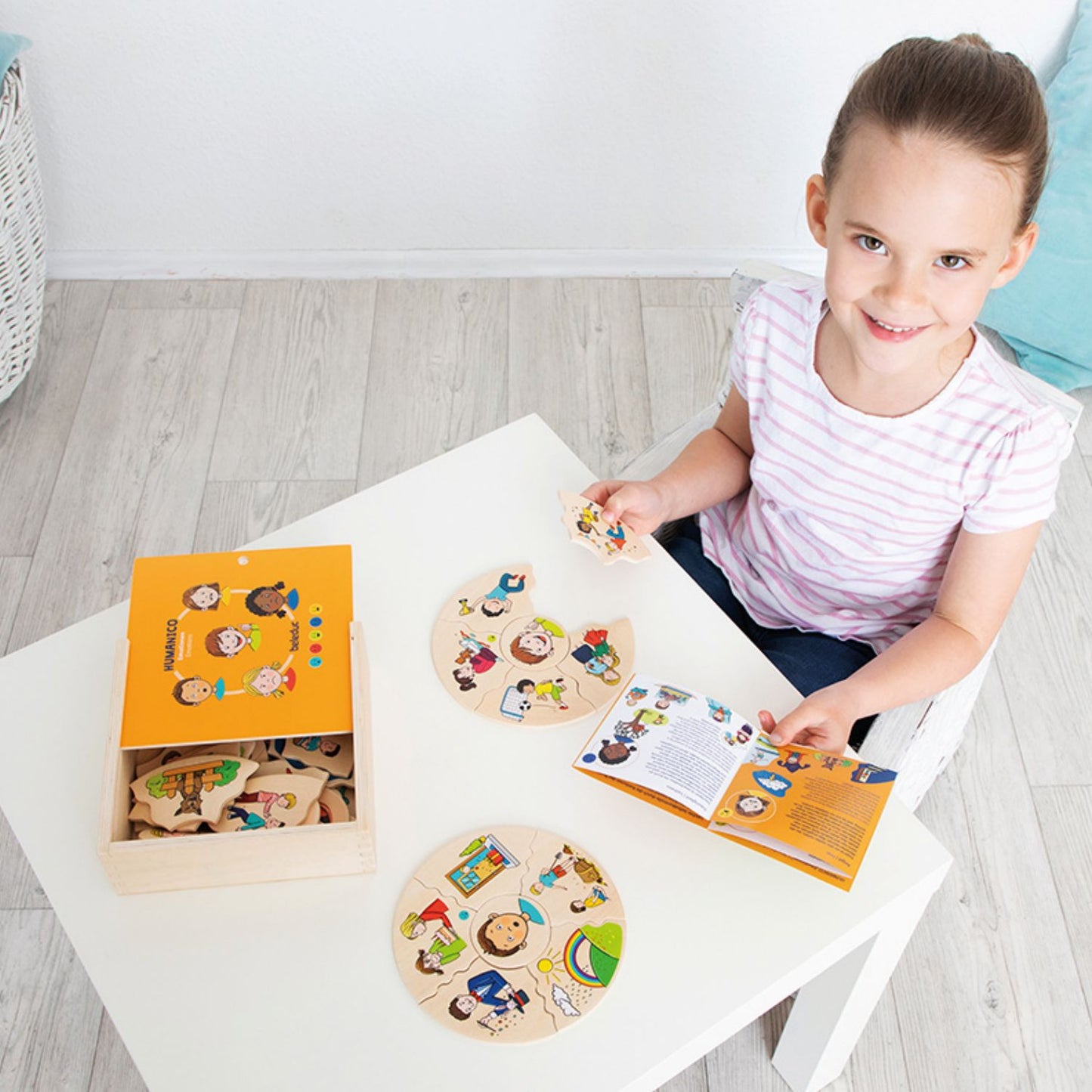 Emotions - Wooden Puzzle Set | Wooden Educational Toy