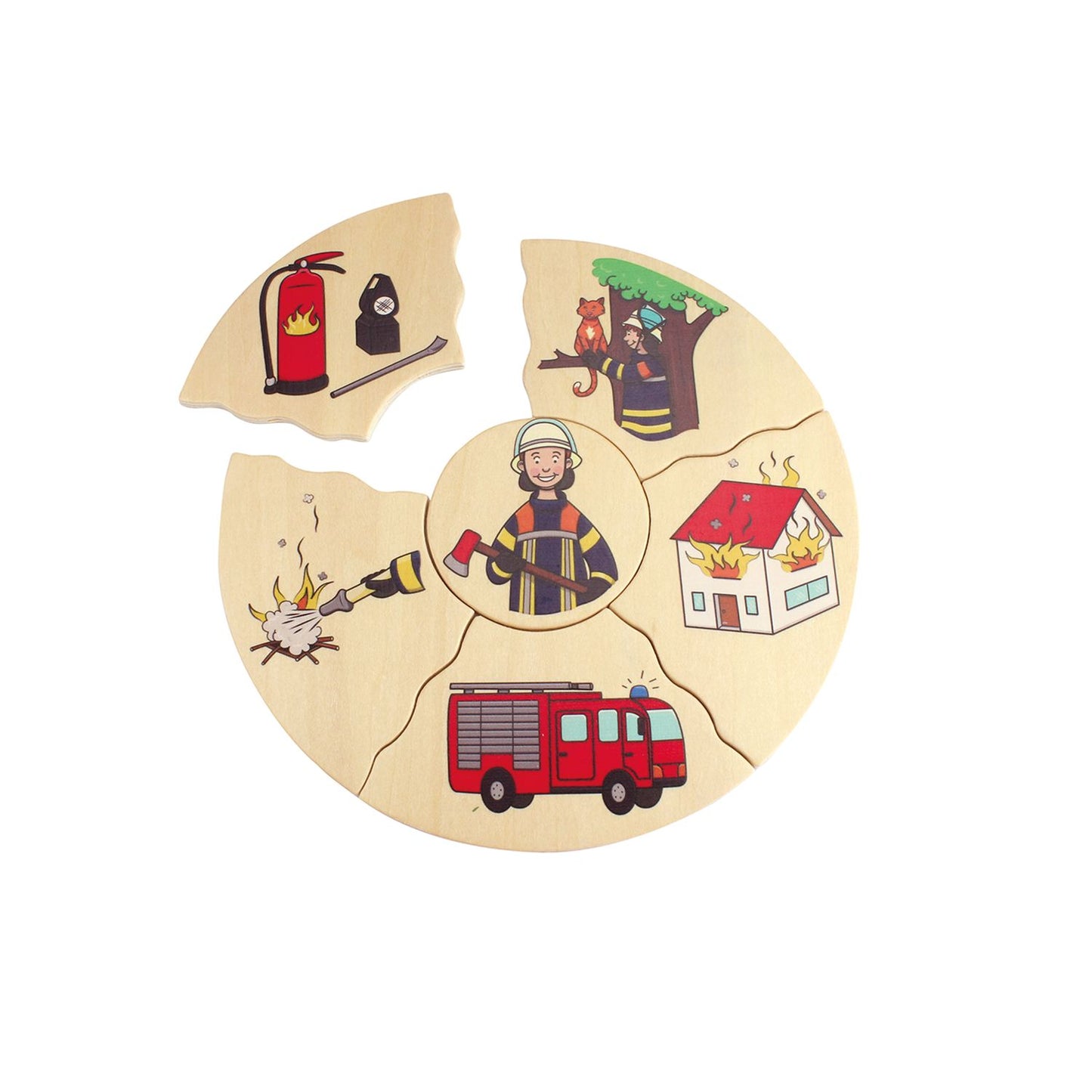 Professions - Wooden Puzzle Set | Wooden Educational Toy