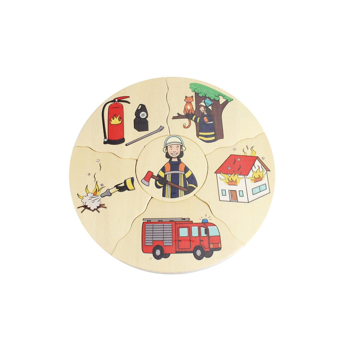 Professions - Wooden Puzzle Set | Wooden Educational Toy