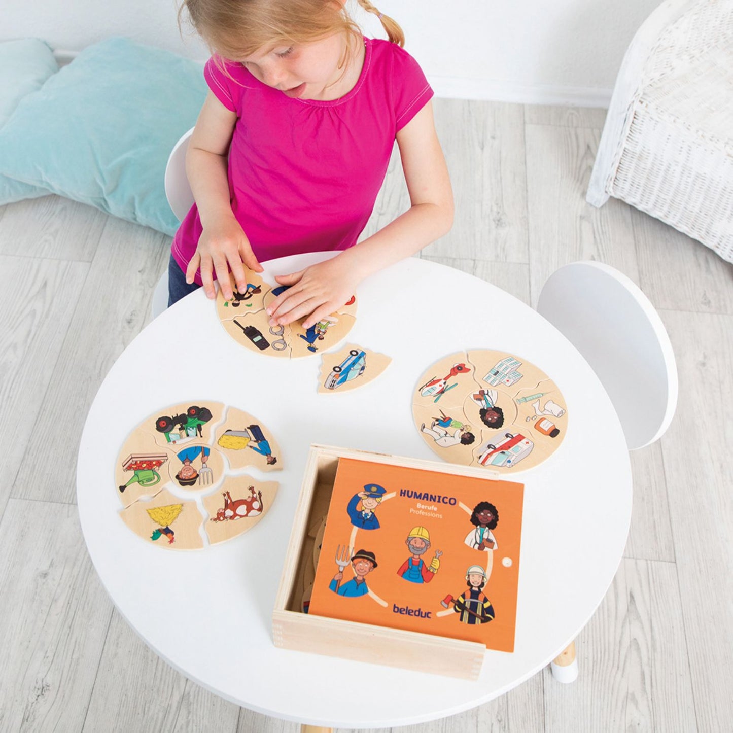 Professions - Wooden Puzzle Set | Wooden Educational Toy