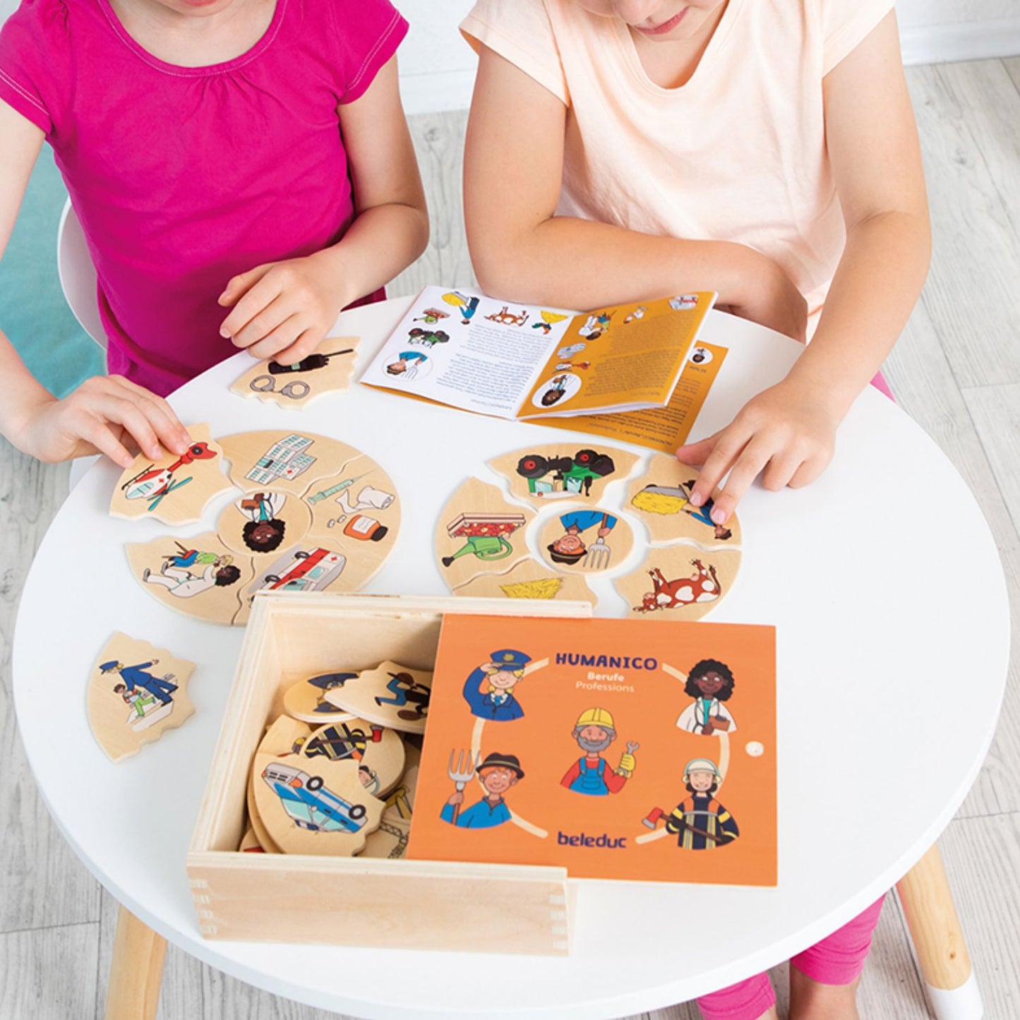 Professions - Wooden Puzzle Set | Wooden Educational Toy