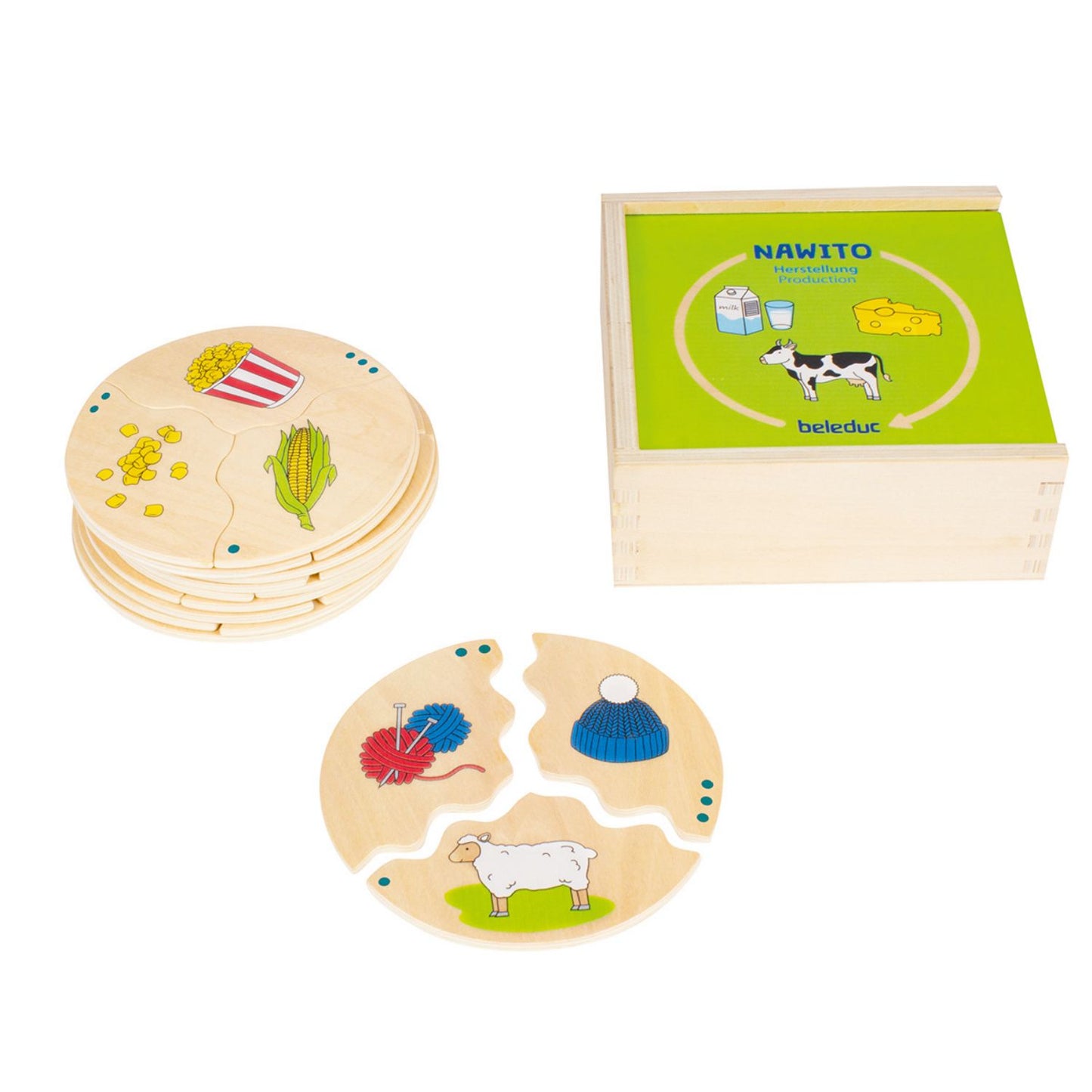 Production - Wooden Puzzle Set | Wooden Educational Toy