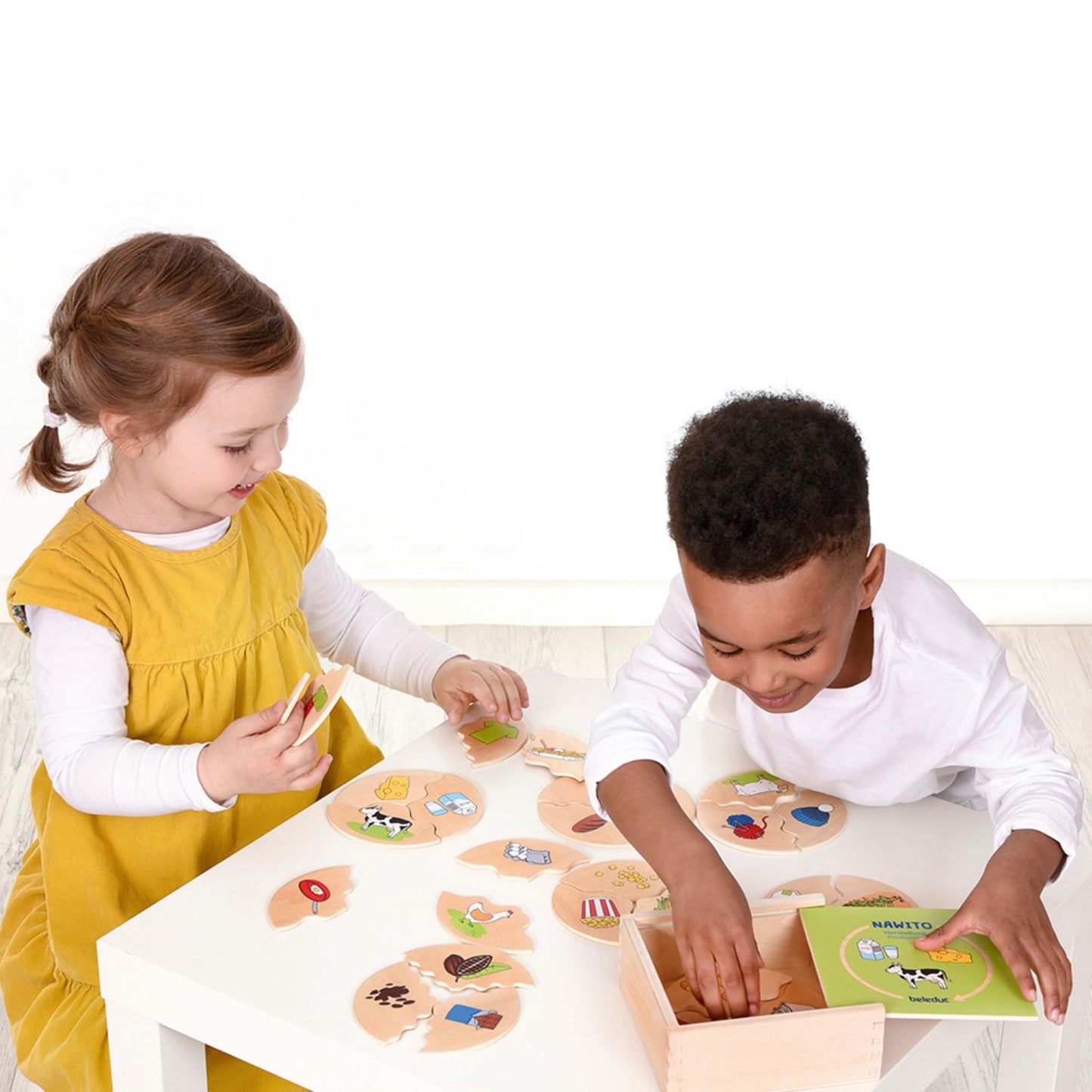 Production - Wooden Puzzle Set | Wooden Educational Toy