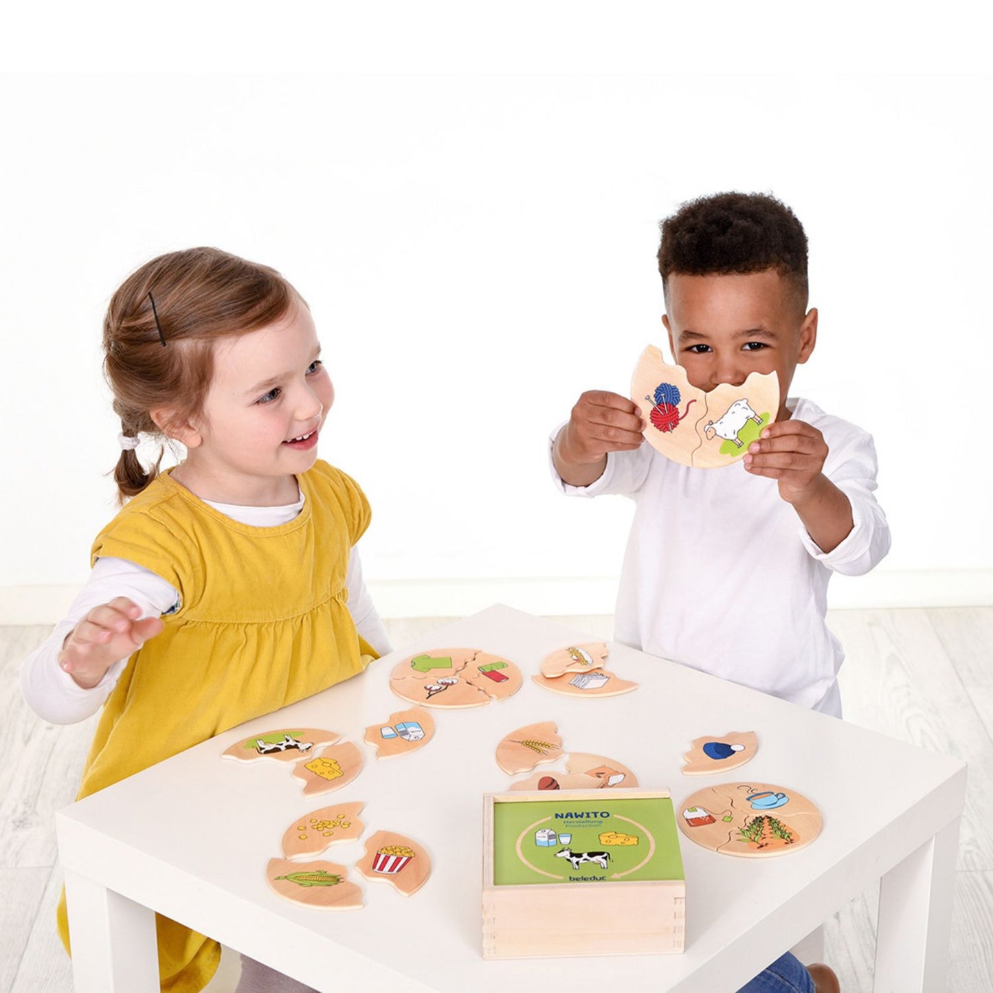 Production - Wooden Puzzle Set | Wooden Educational Toy