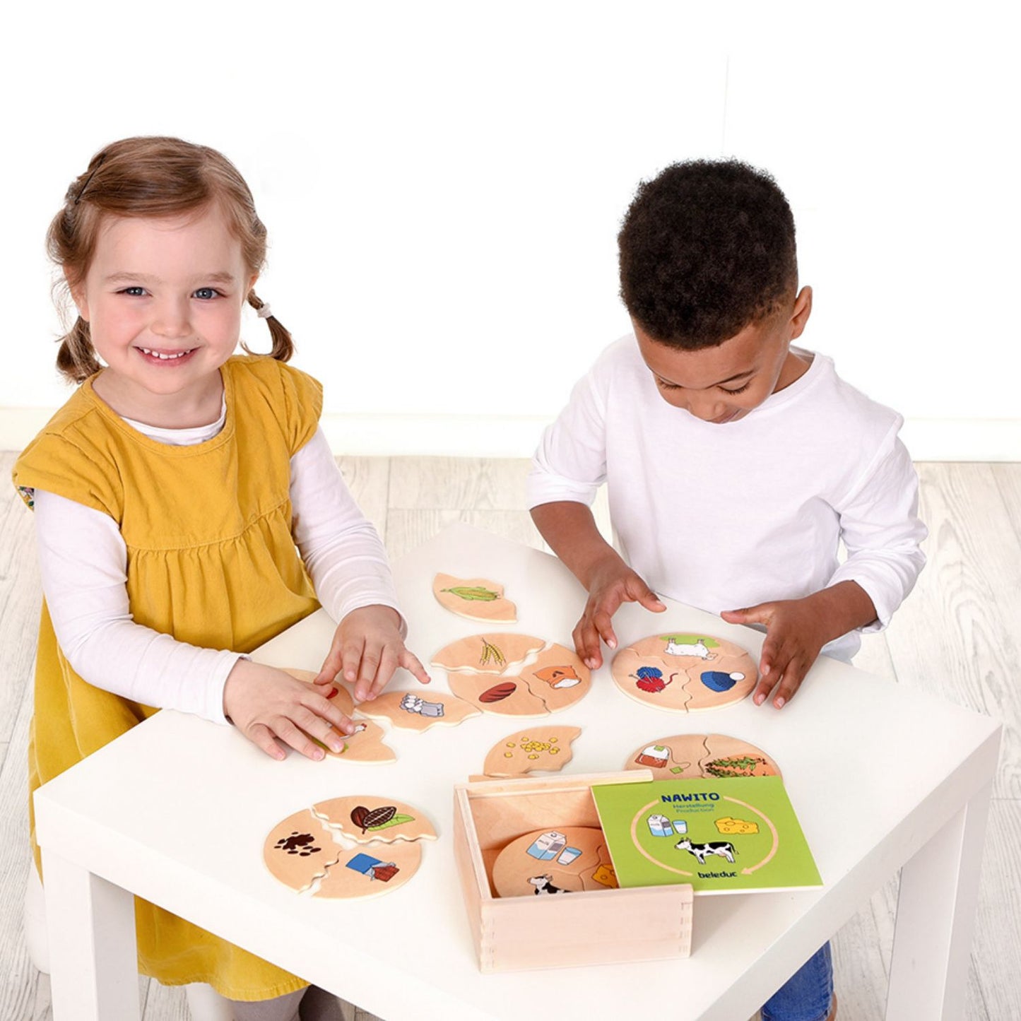 Production - Wooden Puzzle Set | Wooden Educational Toy