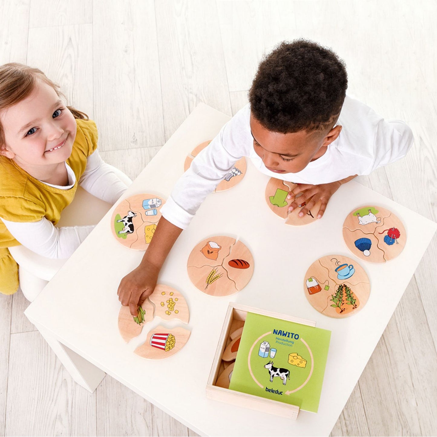 Production - Wooden Puzzle Set | Wooden Educational Toy