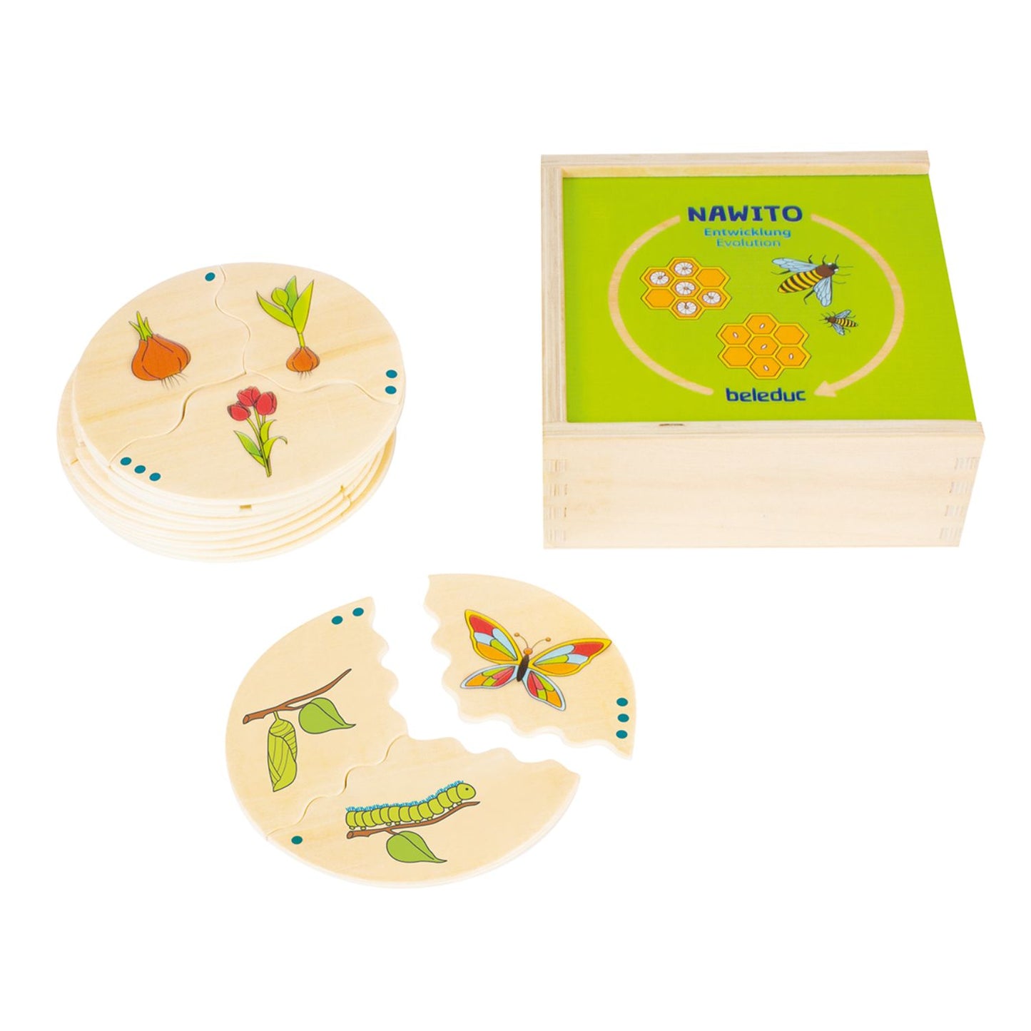 Evolution - Wooden Puzzle Set | Wooden Educational Toy
