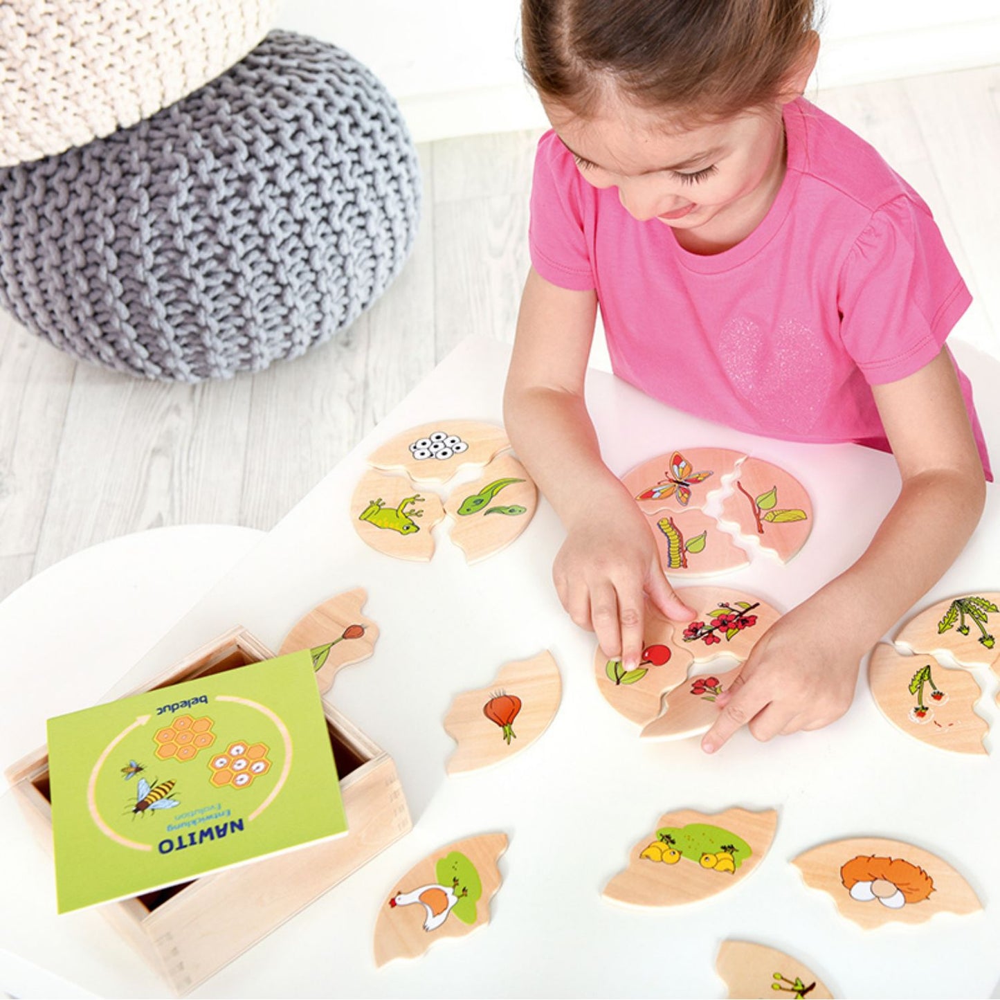 Evolution - Wooden Puzzle Set | Wooden Educational Toy