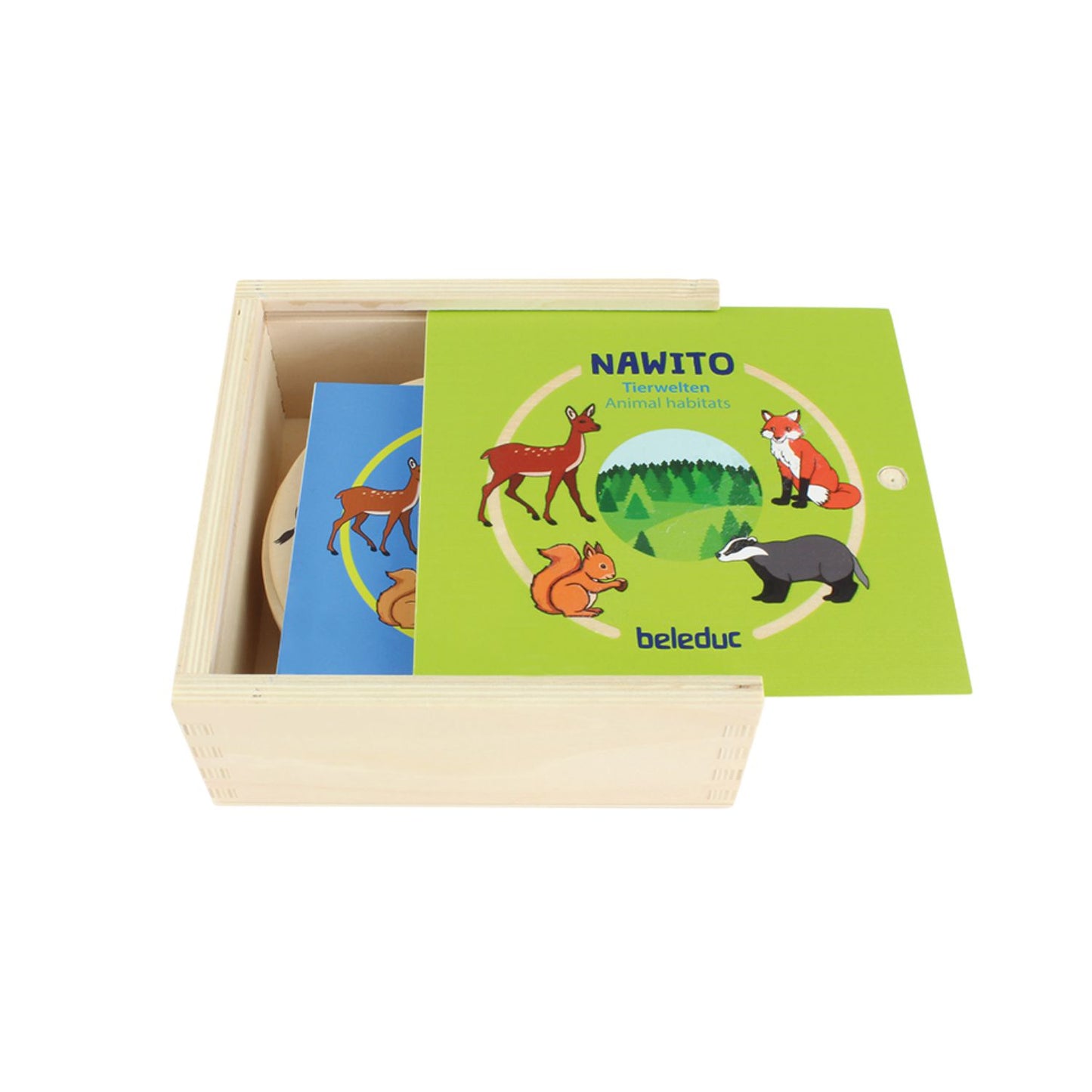 Animal Habitats - Wooden Puzzle Set | Wooden Educational Toy