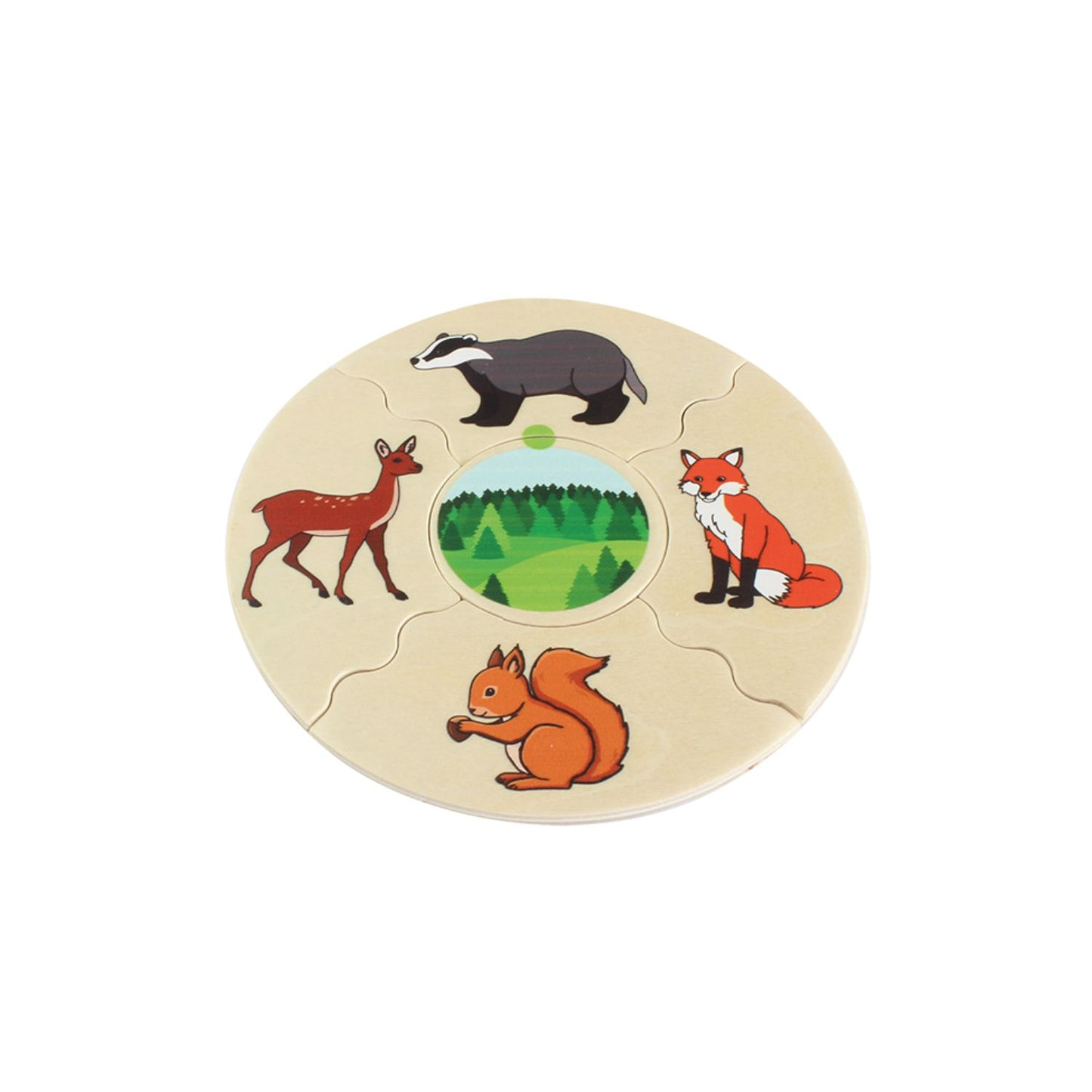 Animal Habitats - Wooden Puzzle Set | Wooden Educational Toy