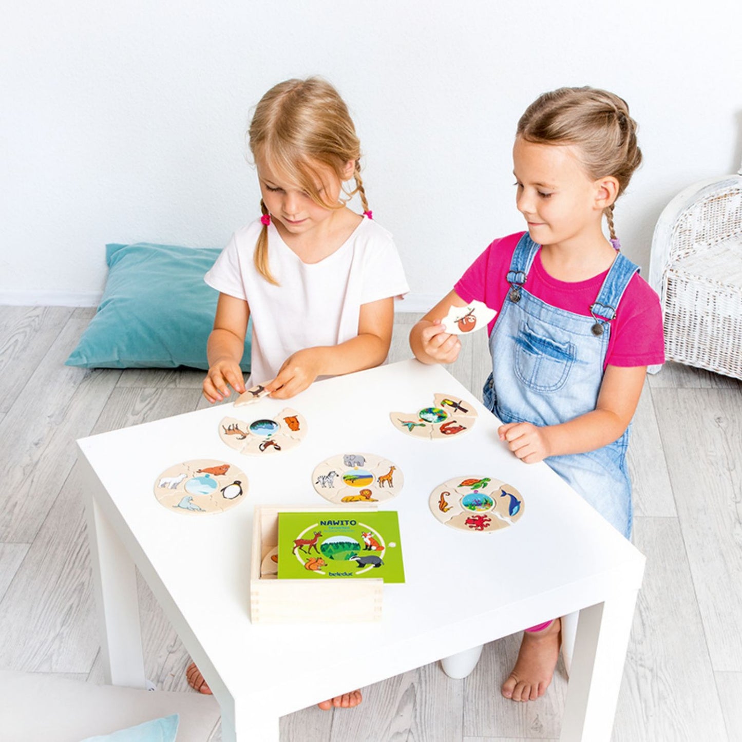 Animal Habitats - Wooden Puzzle Set | Wooden Educational Toy