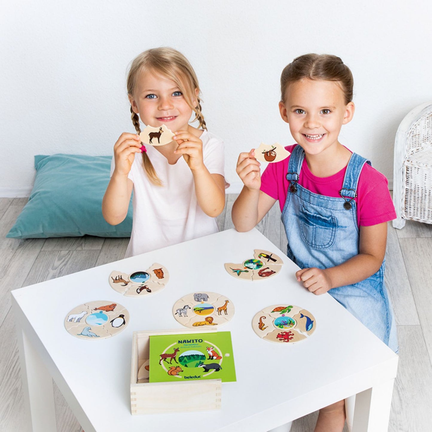 Animal Habitats - Wooden Puzzle Set | Wooden Educational Toy