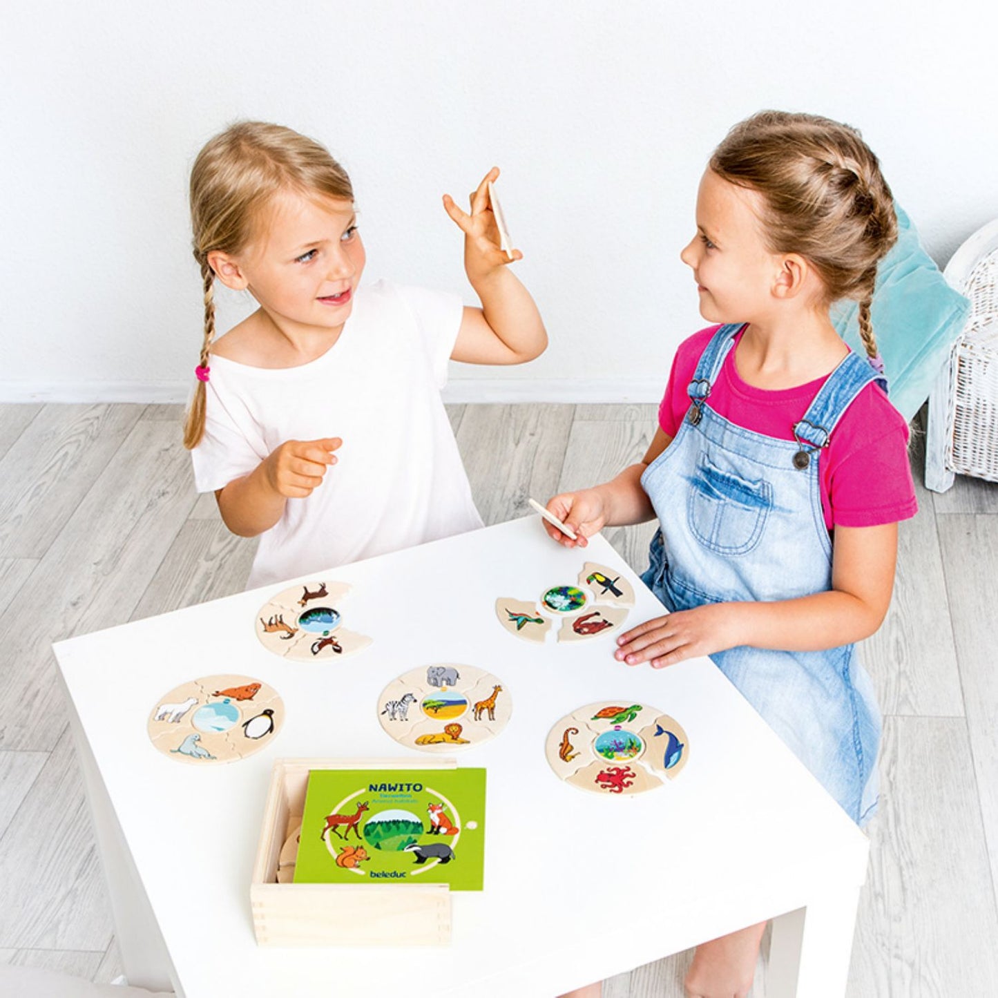 Animal Habitats - Wooden Puzzle Set | Wooden Educational Toy