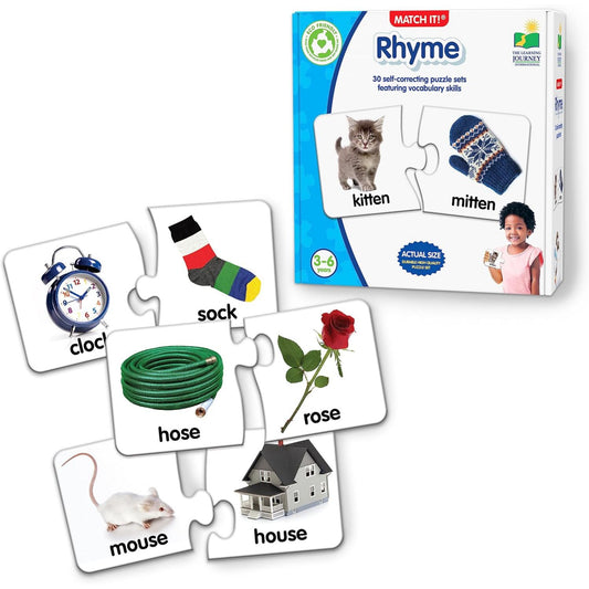 Match It! Rhyme | Jigsaw Puzzles For Kids