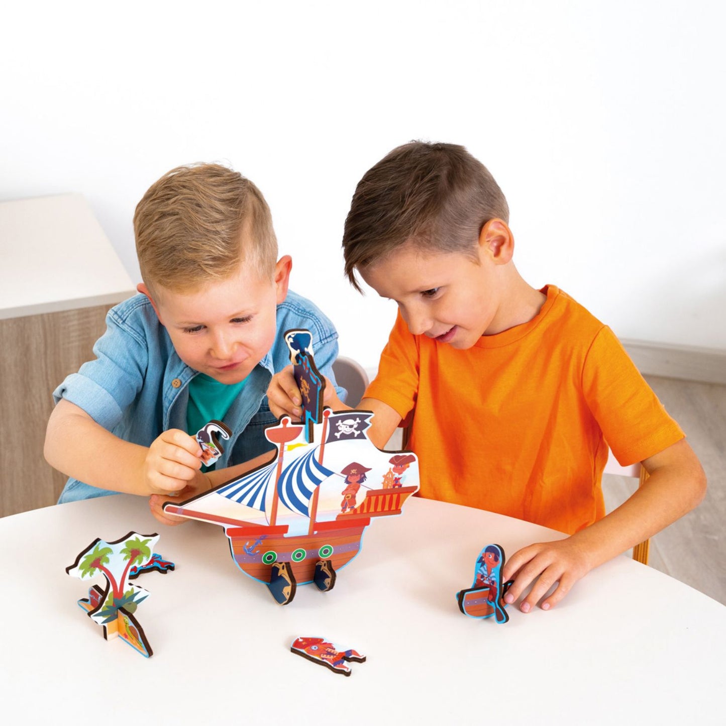 Pirates - 3D Adventure Puzzle | Wooden Puzzle | Wooden Educational Toy