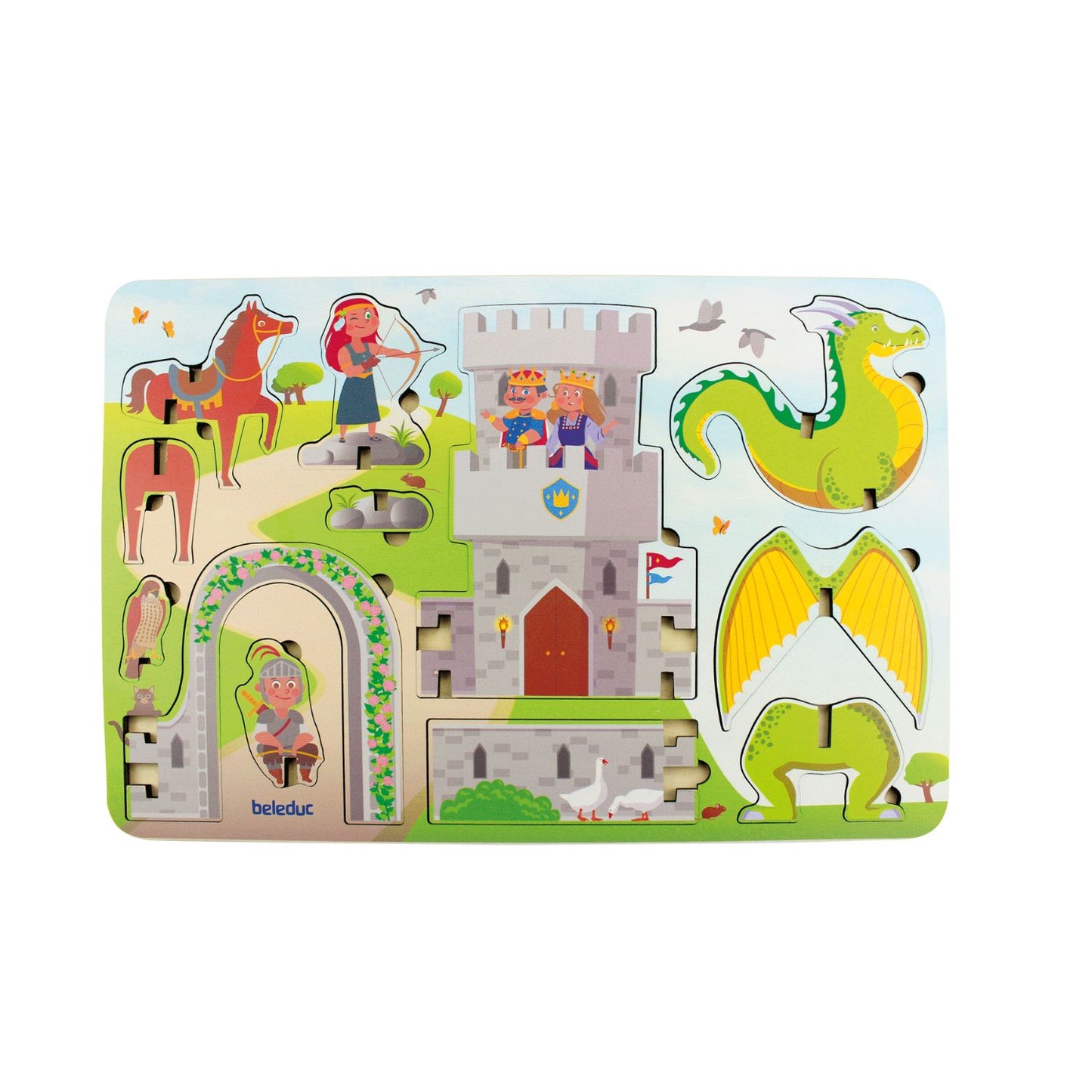 Knights - 3D Adventure Puzzle | Wooden Puzzle | Wooden Educational Toy