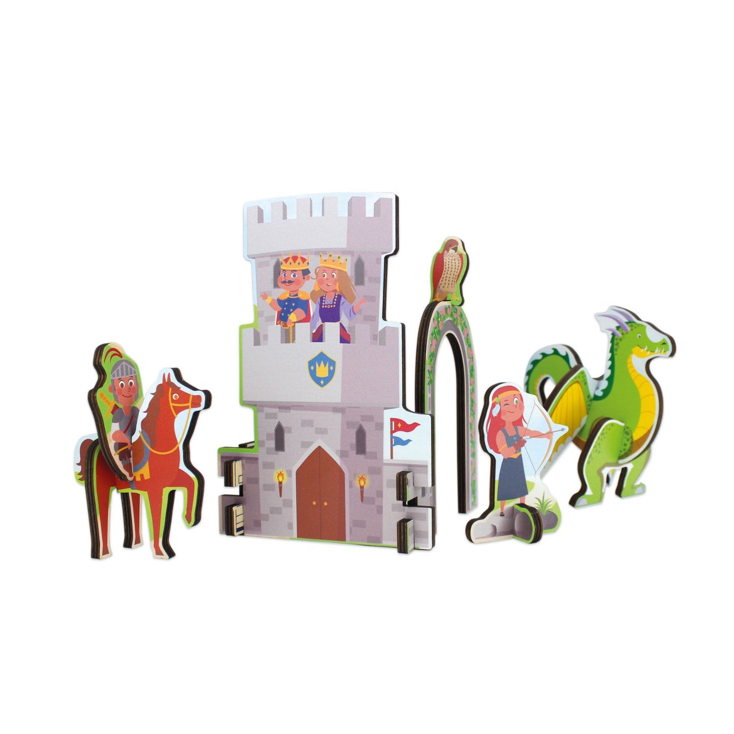 Knights - 3D Adventure Puzzle | Wooden Puzzle | Wooden Educational Toy