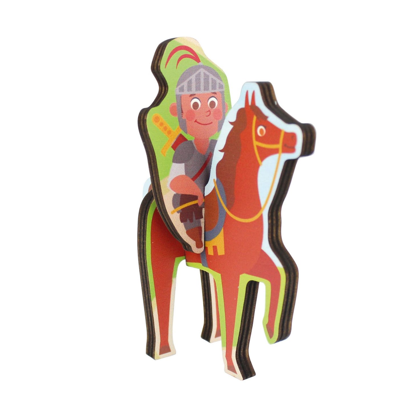 Knights - 3D Adventure Puzzle | Wooden Puzzle | Wooden Educational Toy