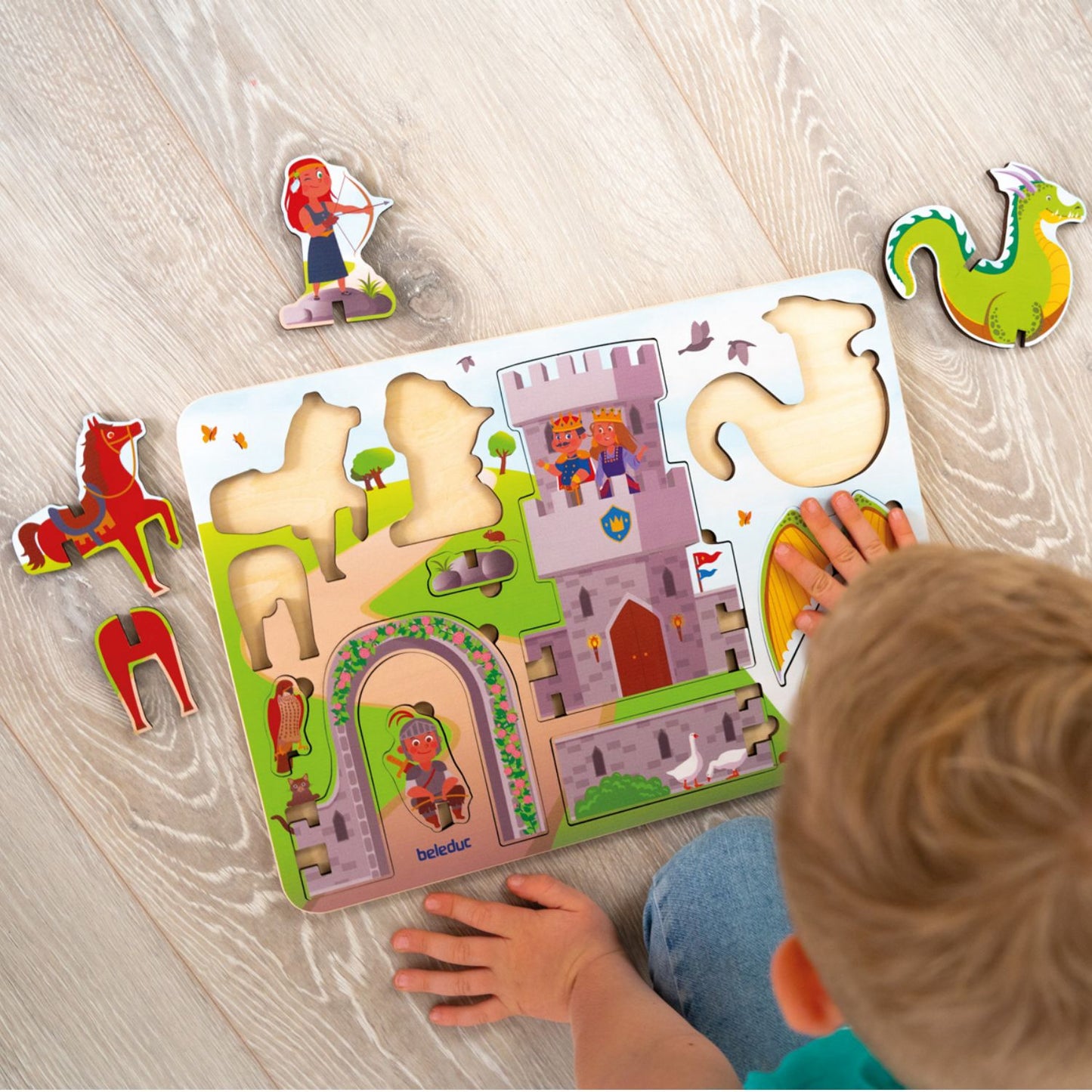 Knights - 3D Adventure Puzzle | Wooden Puzzle | Wooden Educational Toy