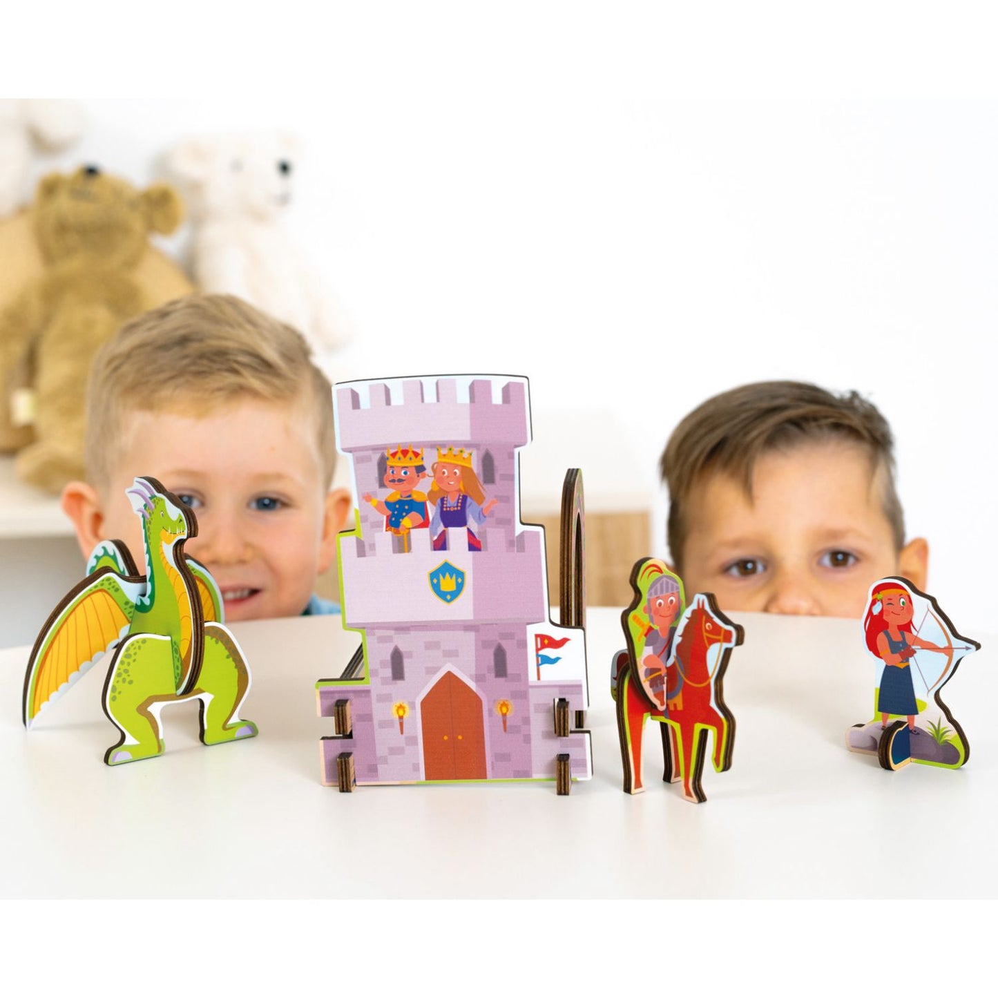 Knights - 3D Adventure Puzzle | Wooden Puzzle | Wooden Educational Toy