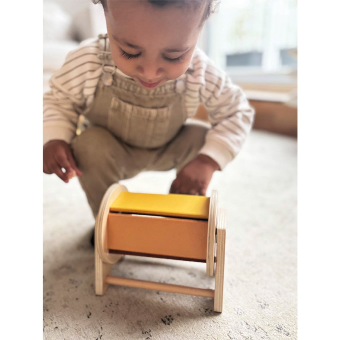 Montessori Rotating Drum | Motor Skills Toy