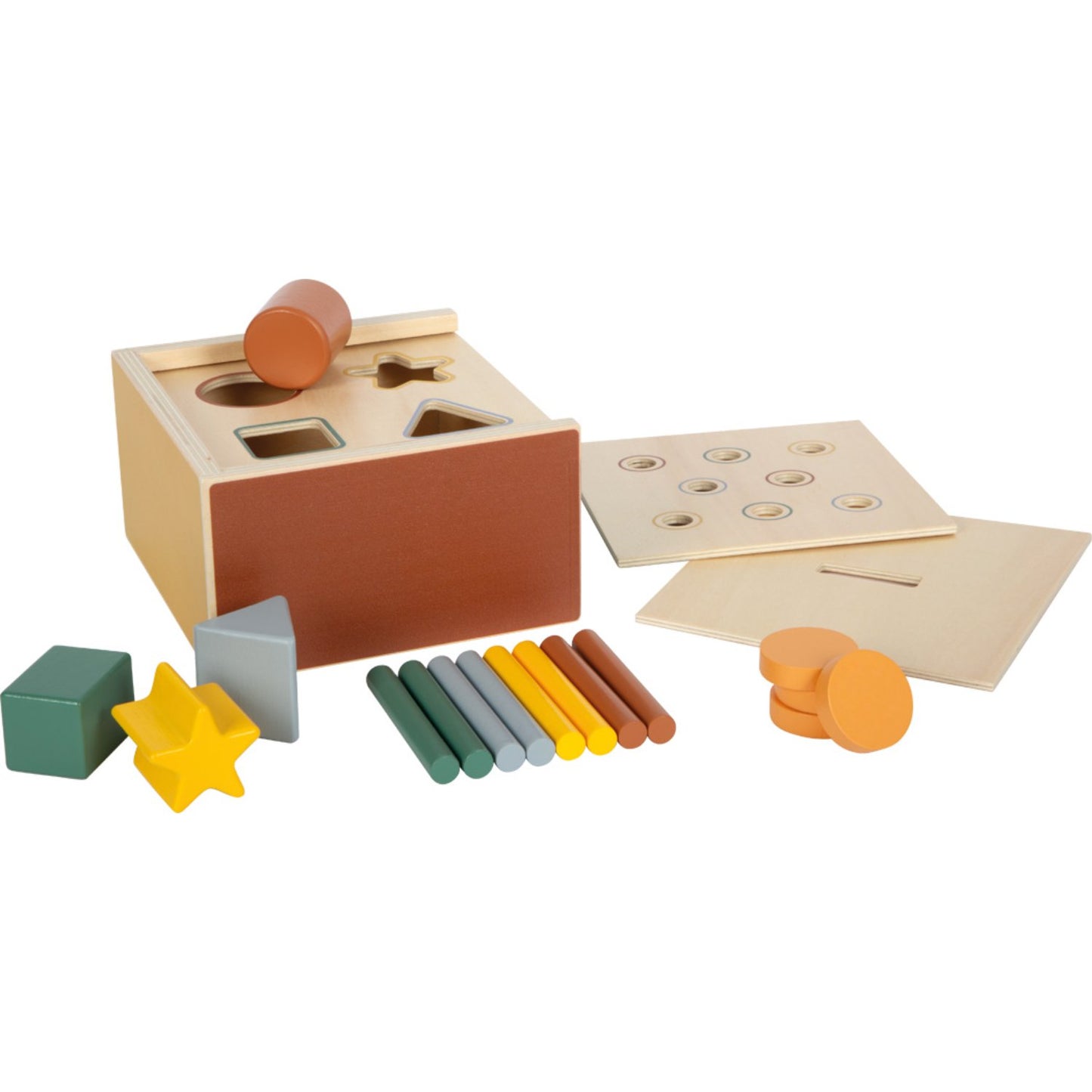 Montessori Shape-Fitting Game | Sorting & Stacking Toy