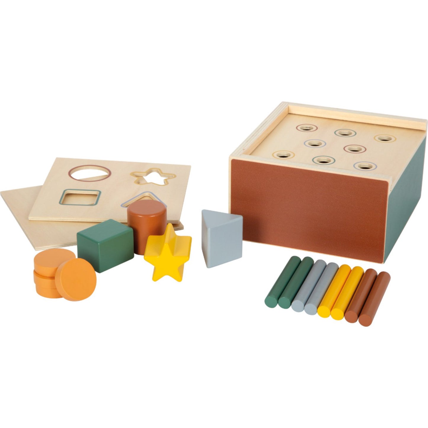 Montessori Shape-Fitting Game | Sorting & Stacking Toy