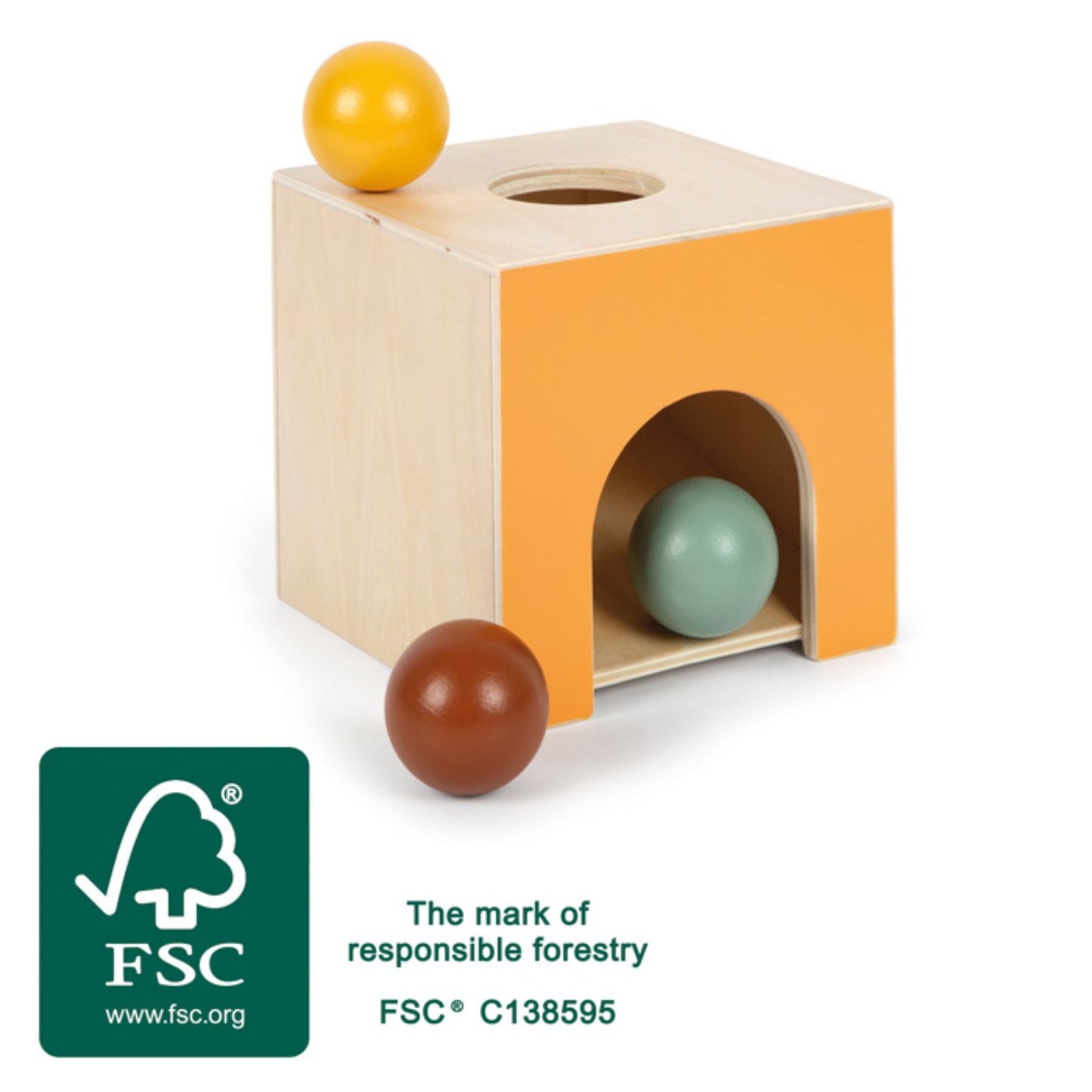 Montessori Marble Box | Motor Skills Toy