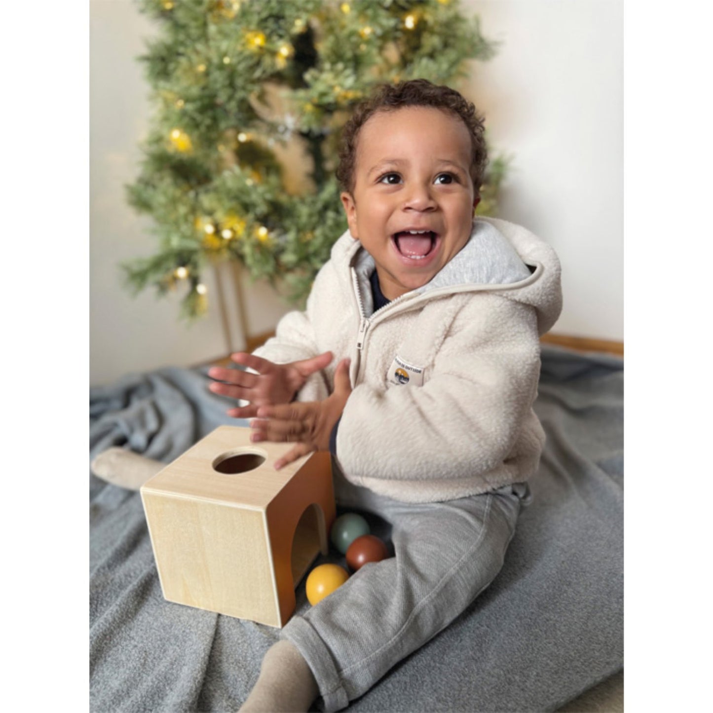Montessori Marble Box | Motor Skills Toy