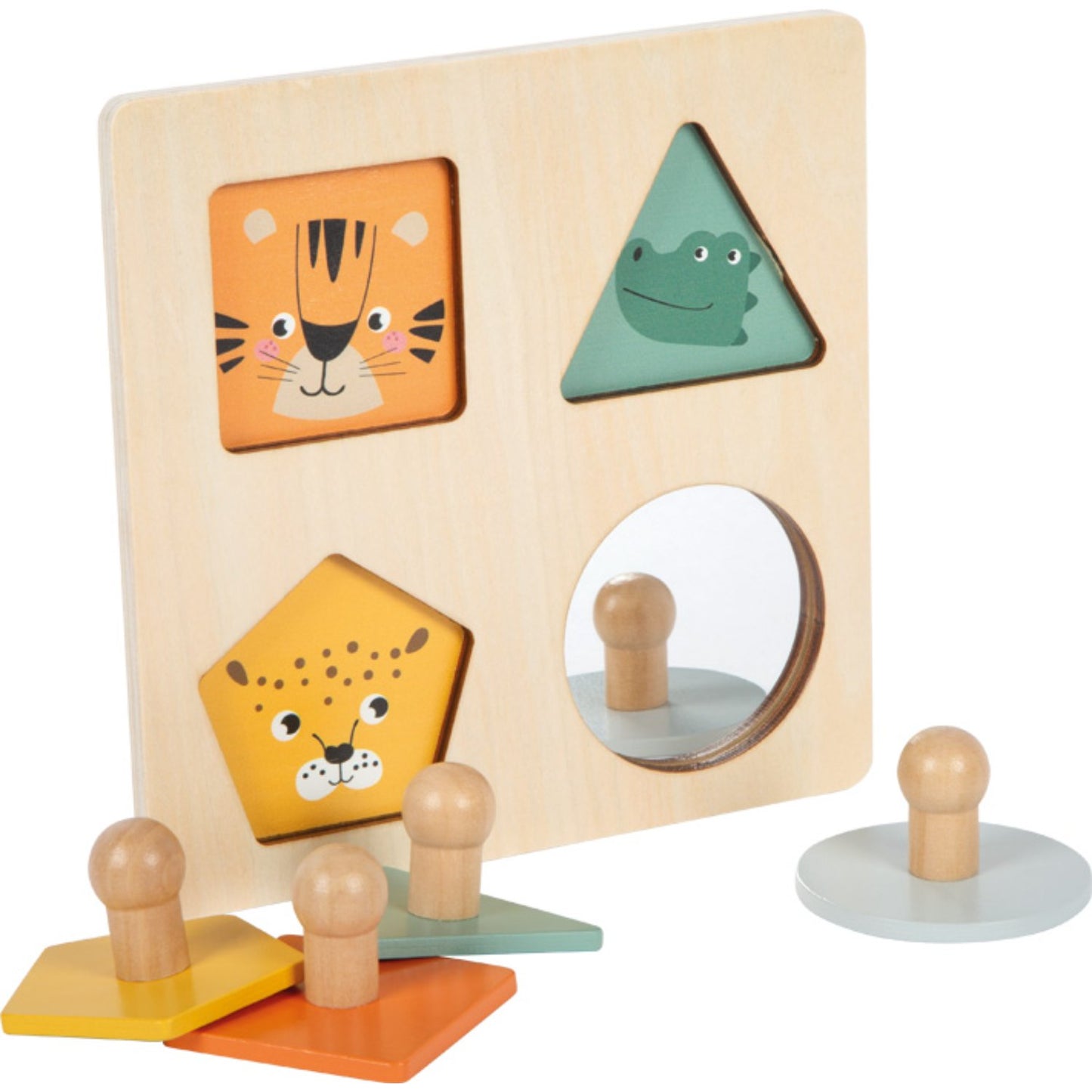 Montessori Puzzle Shapes and Images | Wooden Puzzle
