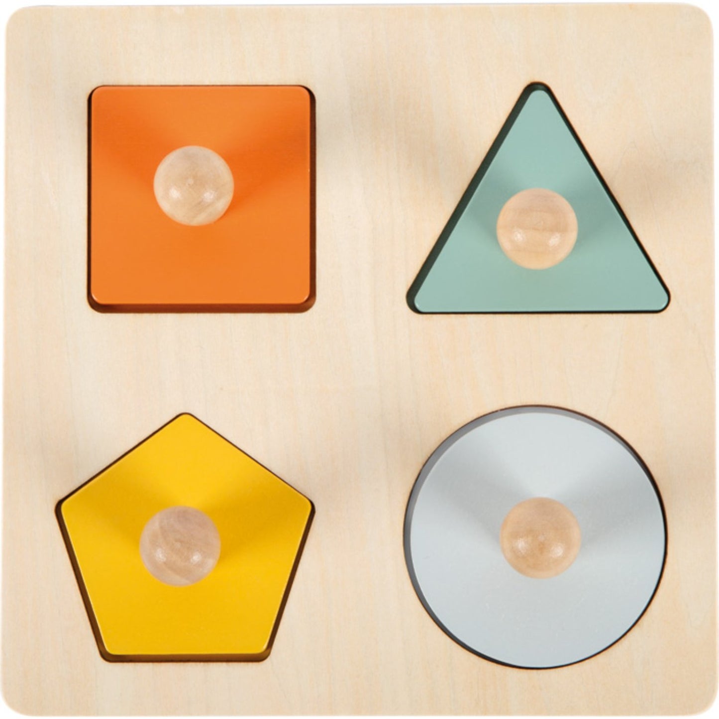 Montessori Puzzle Shapes and Images | Wooden Puzzle
