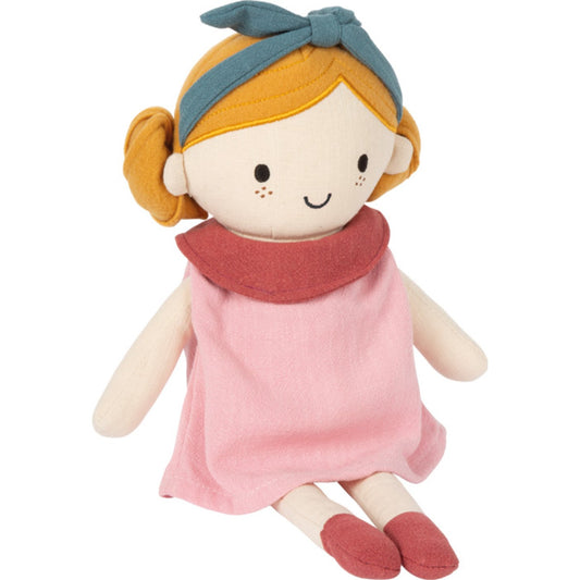 Cloth Doll Lina | Baby Comforter & Doll | Baby’s First Soft Toy