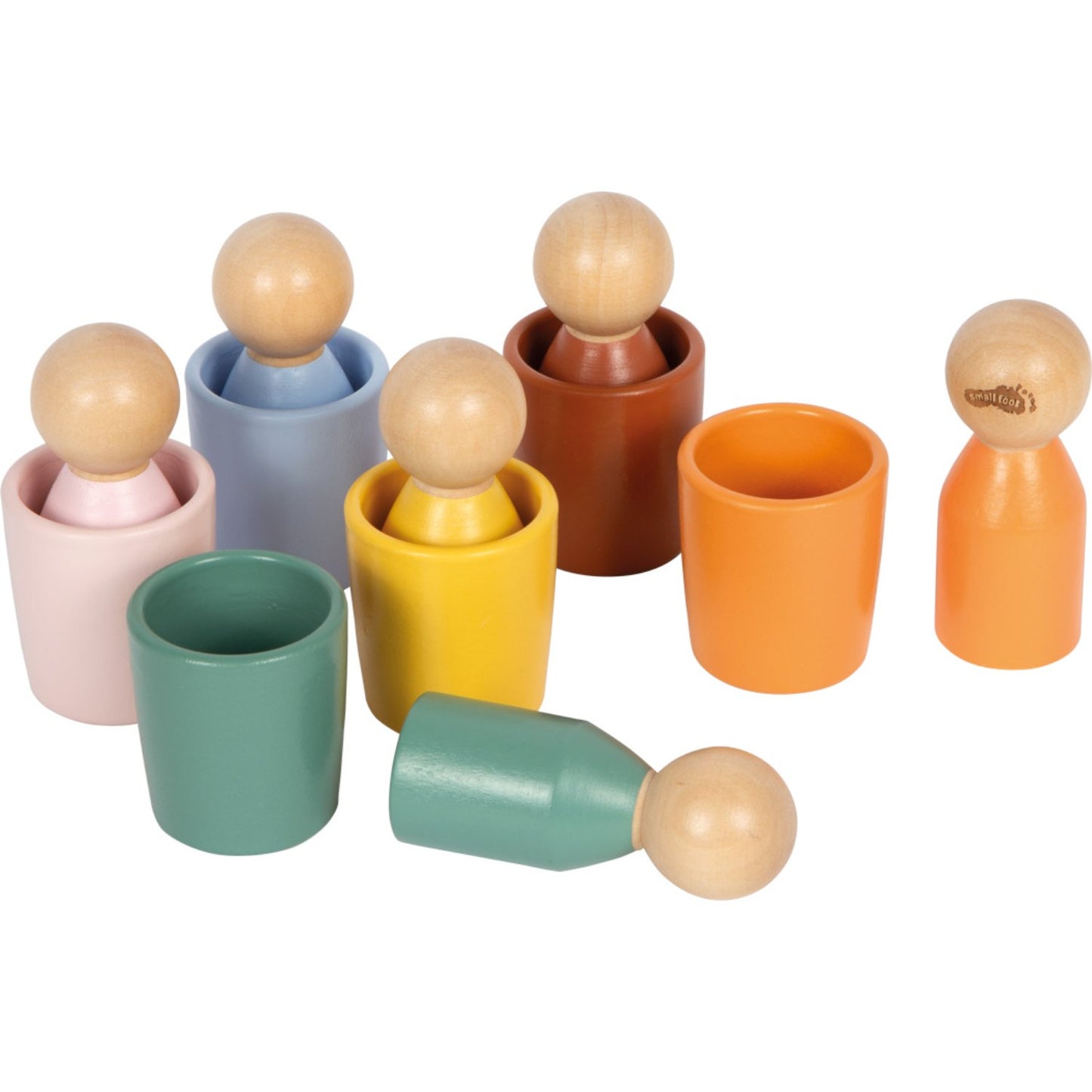 Montessori Sorting Beaker with Figures | Motor Skills Toy