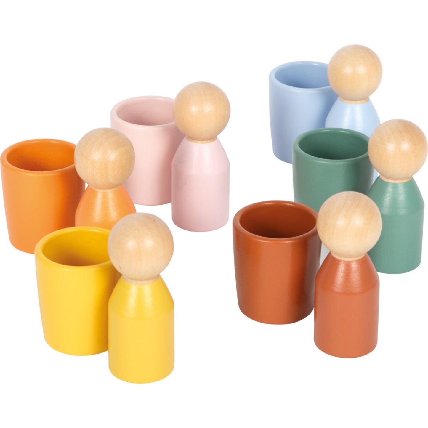 Montessori Sorting Beaker with Figures | Motor Skills Toy