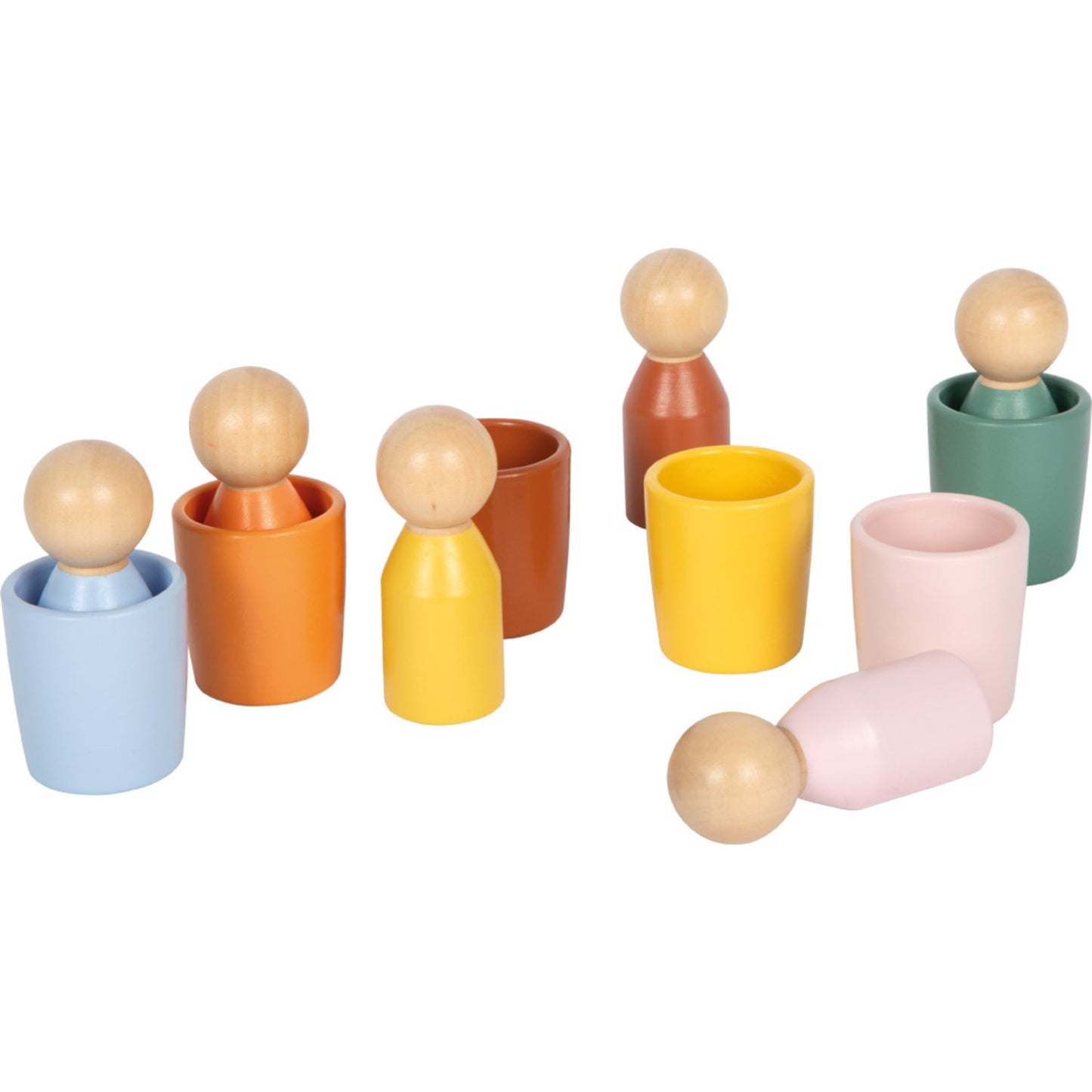 Montessori Sorting Beaker with Figures | Motor Skills Toy