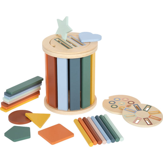 Montessori Sorting Game with a Drum | Motor Skills Toy